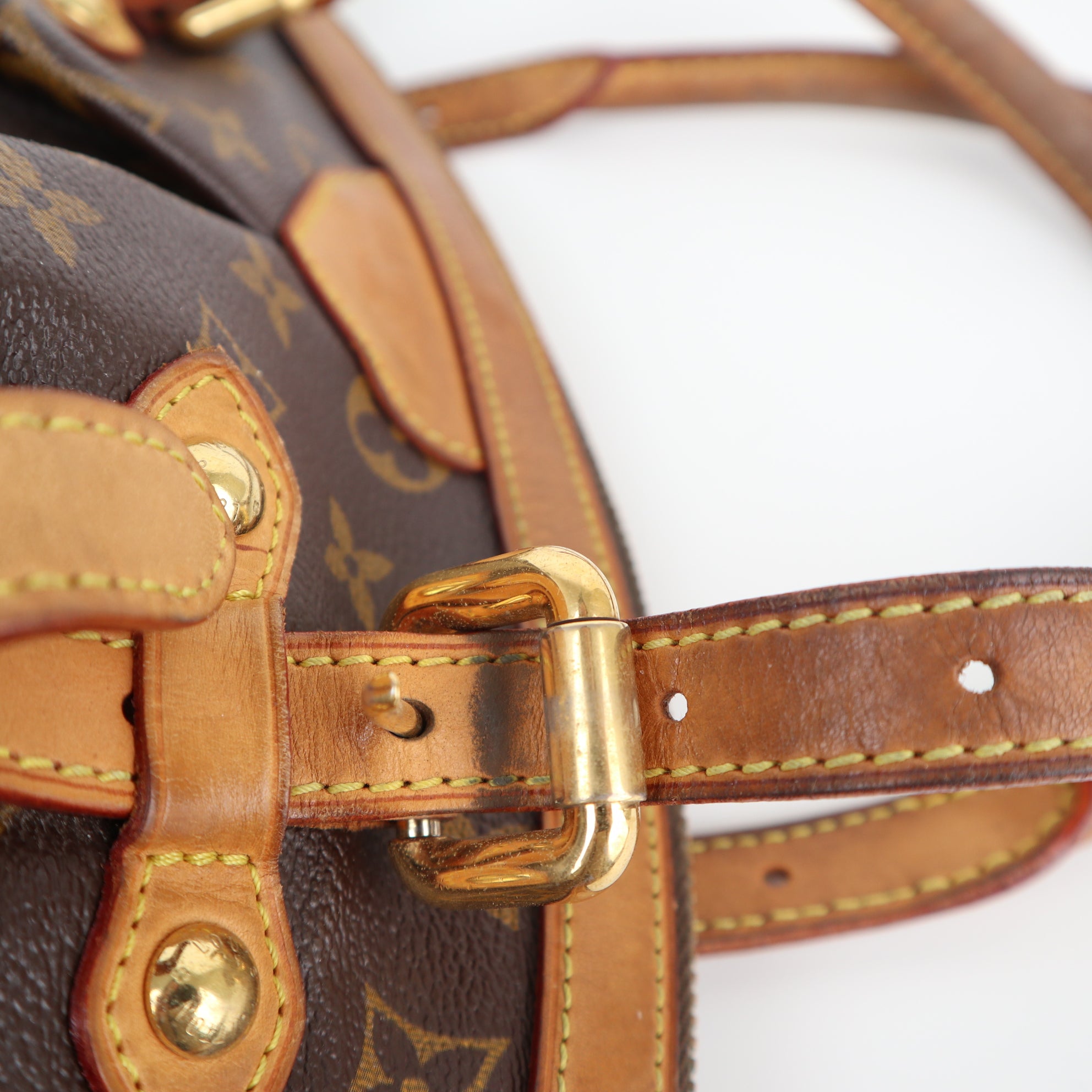 Louis Vuitton Monogram Tivoli GM Shoulder Bag C1651 | Pre-Owned Very Good Brown Monogram Canvas