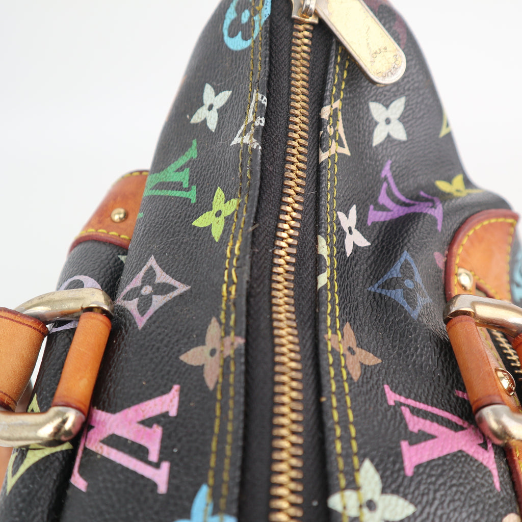 C2518 Louis Vuitton Top Handle Bag Monogram Multicolore Rita | Pre-Owned Very Good Multicolour Monogram Multicolore Coated Canvas
