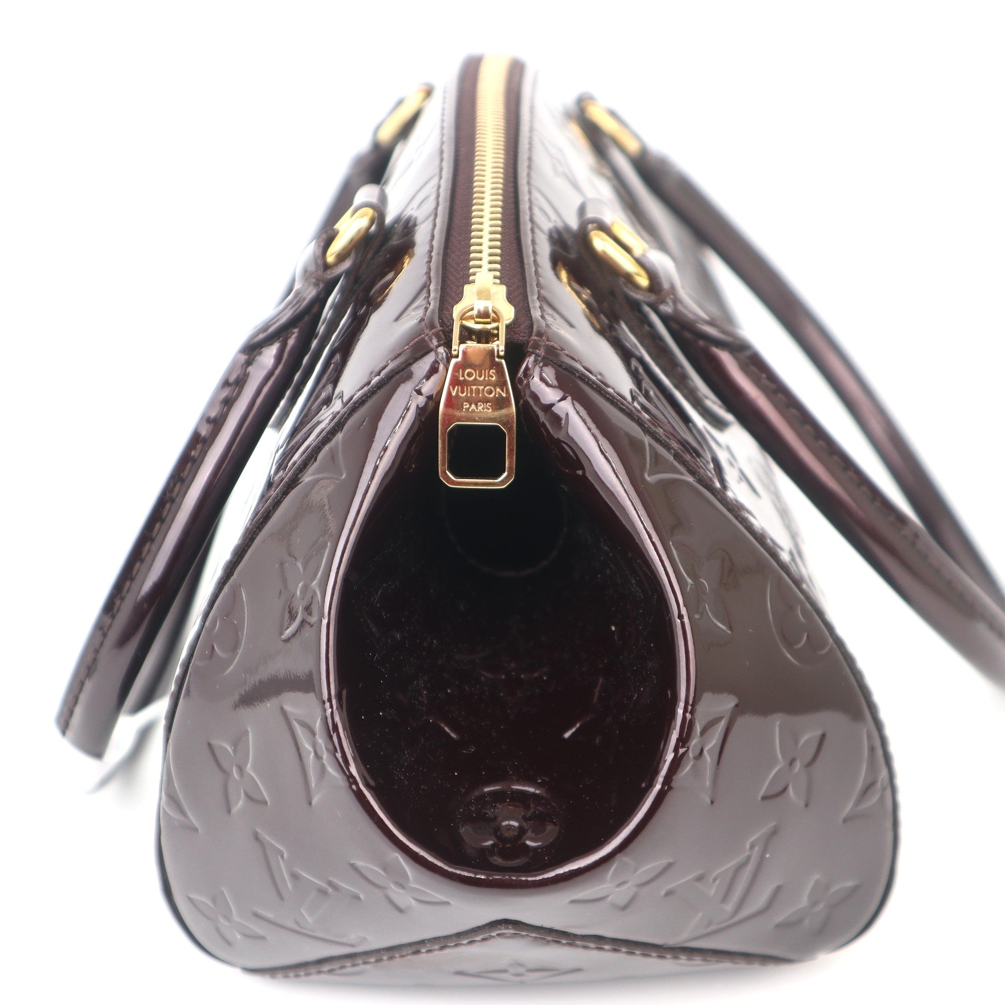 C1085 Louis Vuitton Monogram Vernis Sherwood PM Handbag-Pre Owned