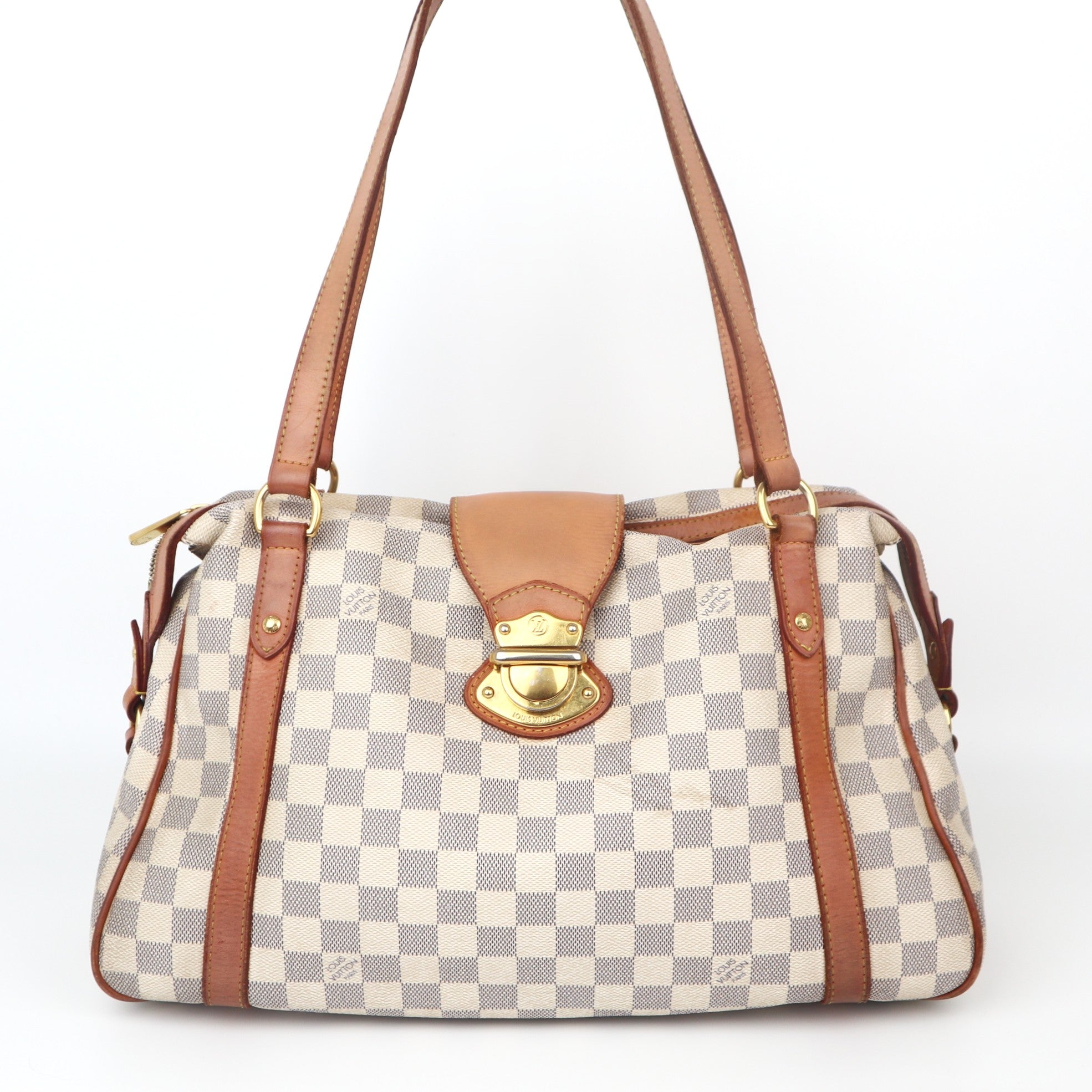 C1086 Louis Vuitton Stresa  Damier Azur Canvas-Pre Owned
