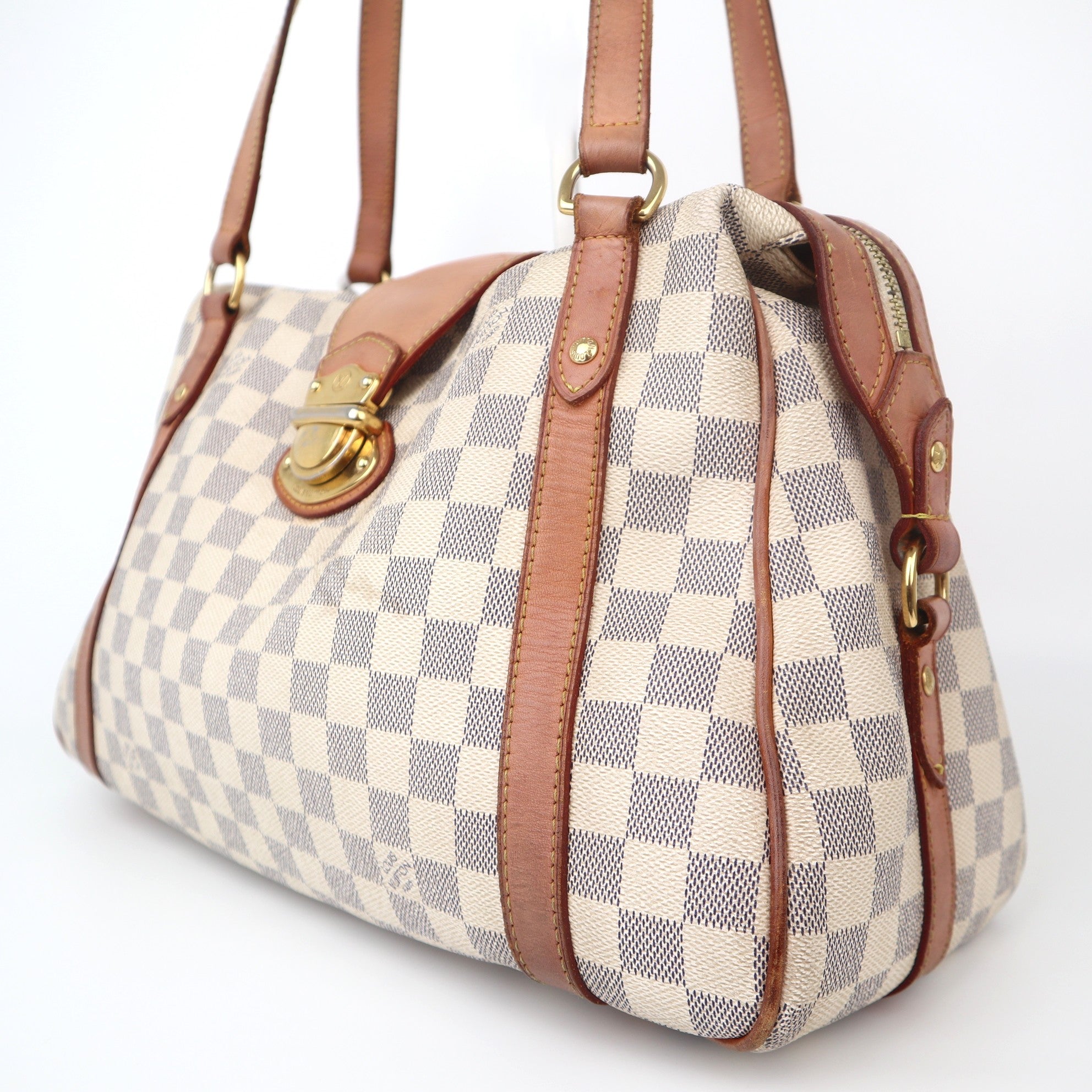 C1086 Louis Vuitton Stresa  Damier Azur Canvas-Pre Owned