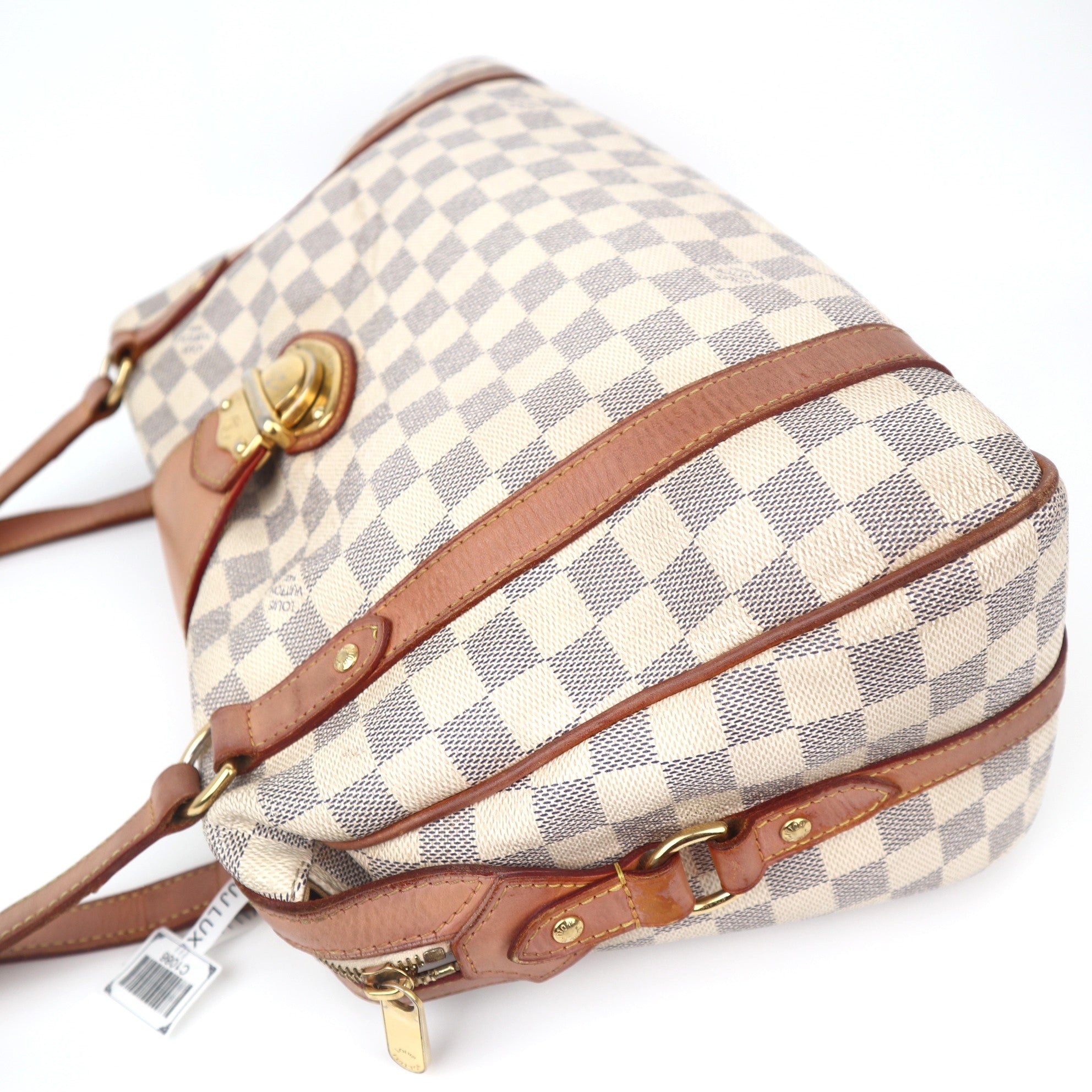 C1086 Louis Vuitton Stresa  Damier Azur Canvas-Pre Owned