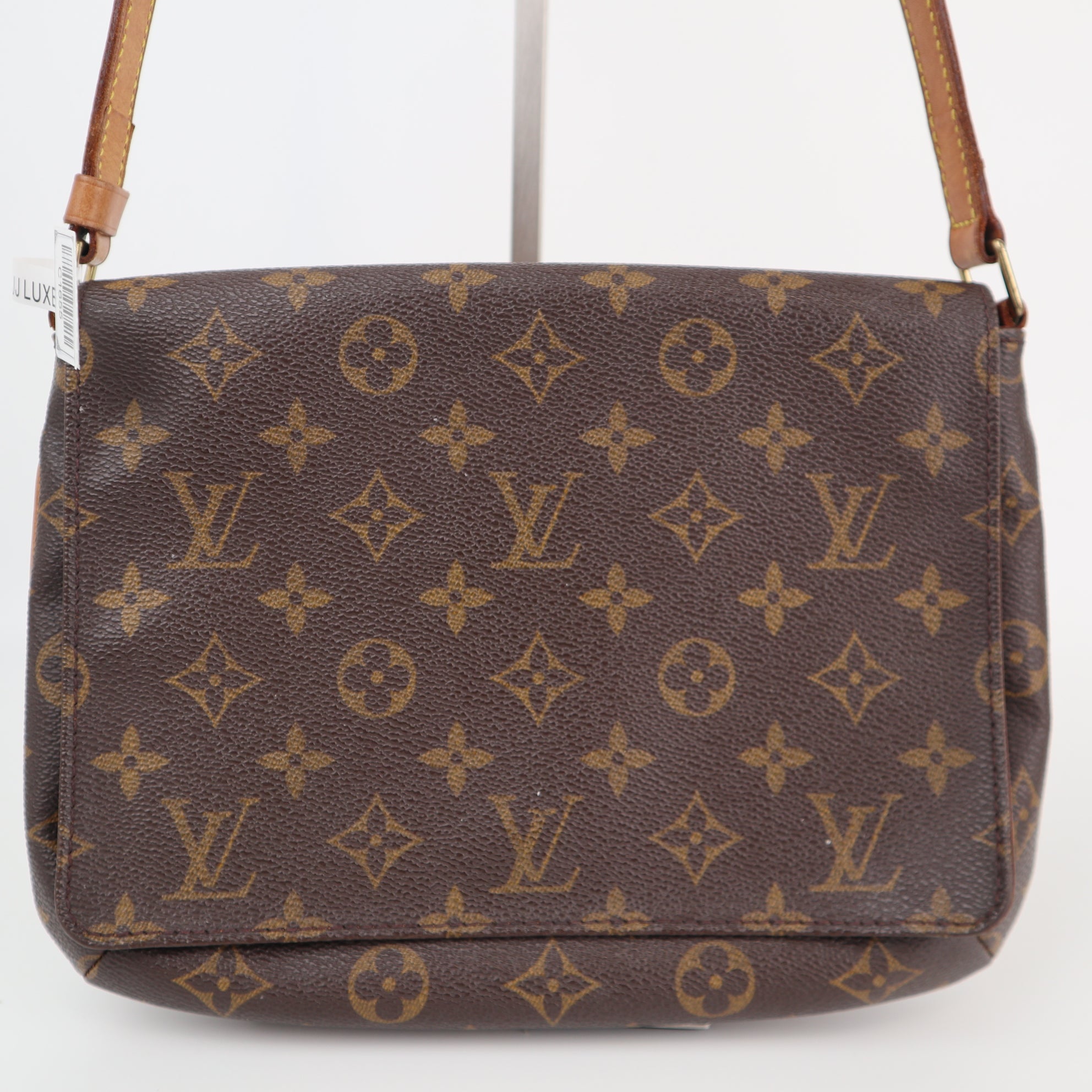 Louis Vuitton Monogram Musette Tango Shoulder Bag C1655 | Pre-Owned Very Good Brown Monogram Canvas