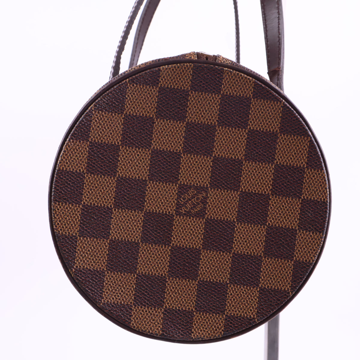 J2955 Louis Vuitton Shoulder Bag Damier Ebene Papillon 30 | Pre-Owned Brown Damier Ebene Coated Canvas; Leather