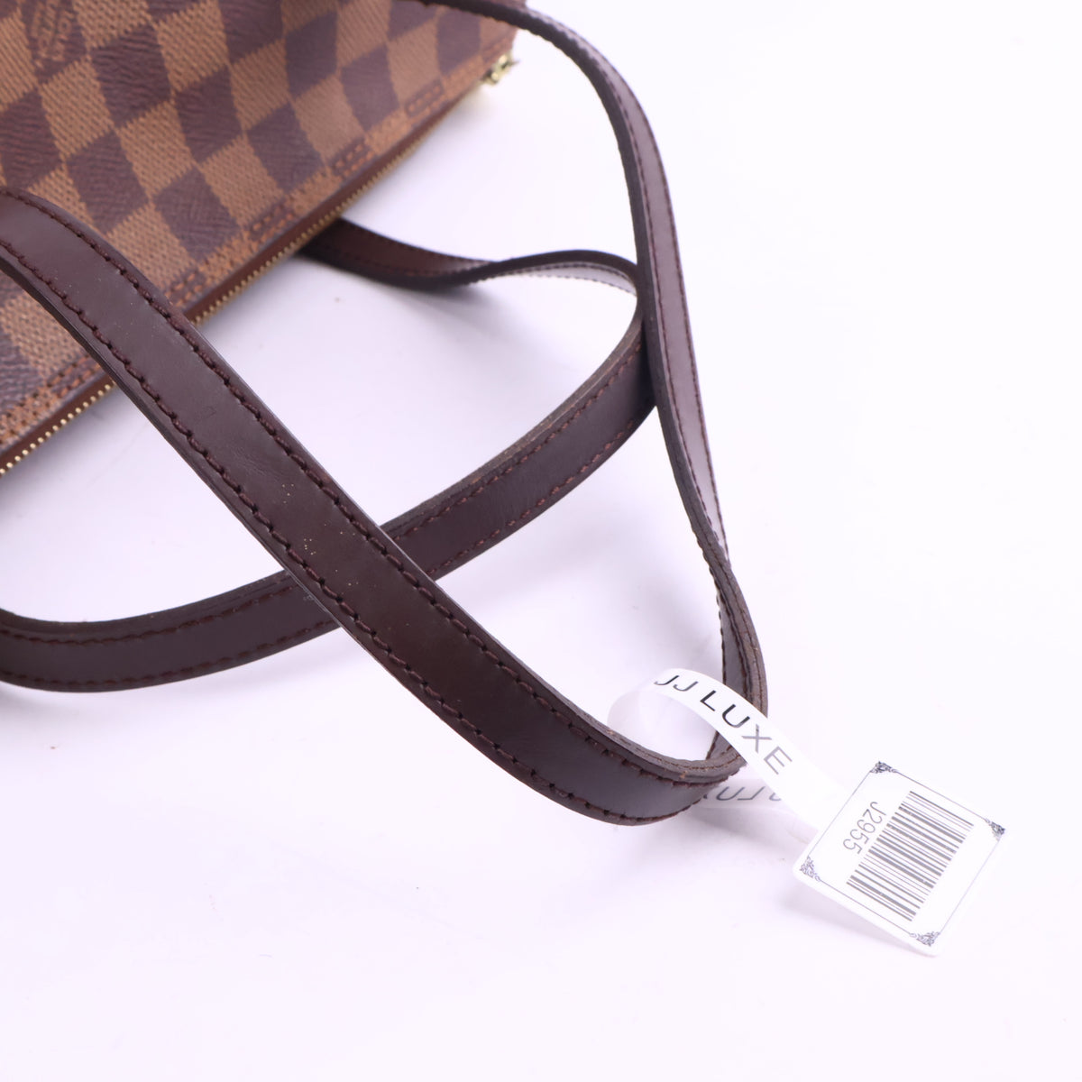 J2955 Louis Vuitton Shoulder Bag Damier Ebene Papillon 30 | Pre-Owned Brown Damier Ebene Coated Canvas; Leather