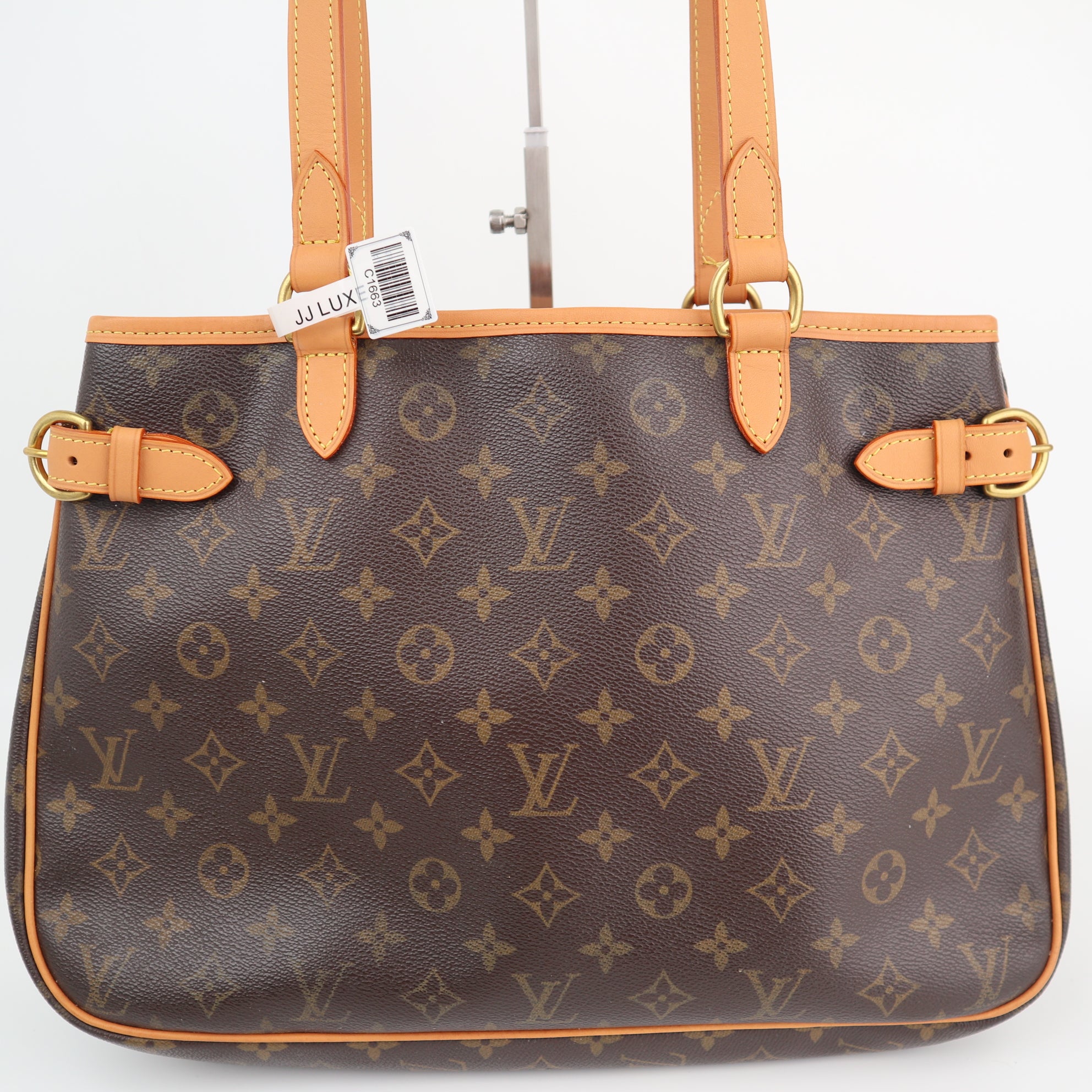 Louis Vuitton Monogram Batignolles Horizontal Shoulder Bag C1663R | Pre-Owned Excellent Brown Monogram Canvas