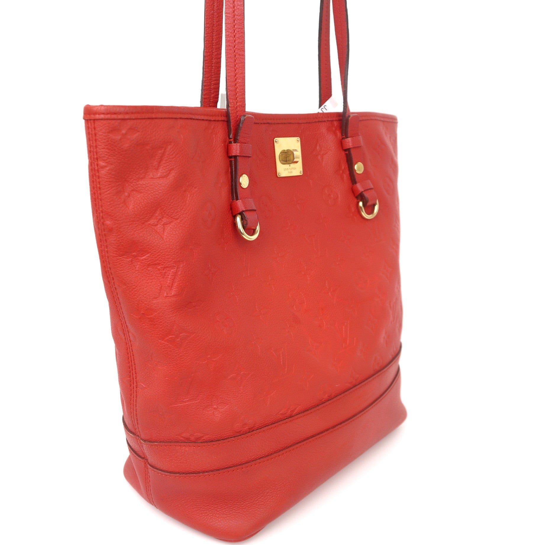 C1092 Louis Vuitton Orient Monogram Empreinte Leather Citadine PM Bag-Pre Owned