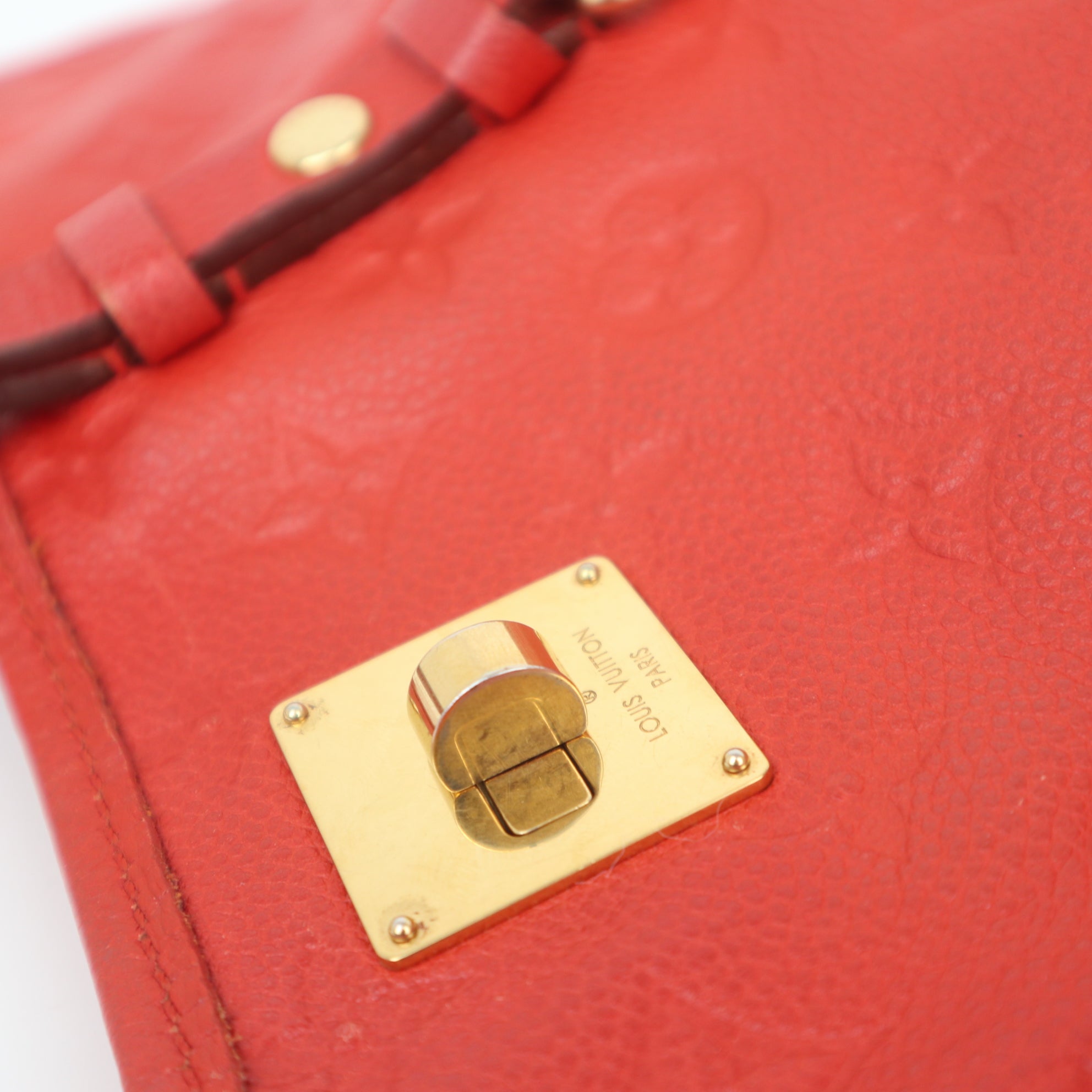 C1092 Louis Vuitton Orient Monogram Empreinte Leather Citadine PM Bag-Pre Owned