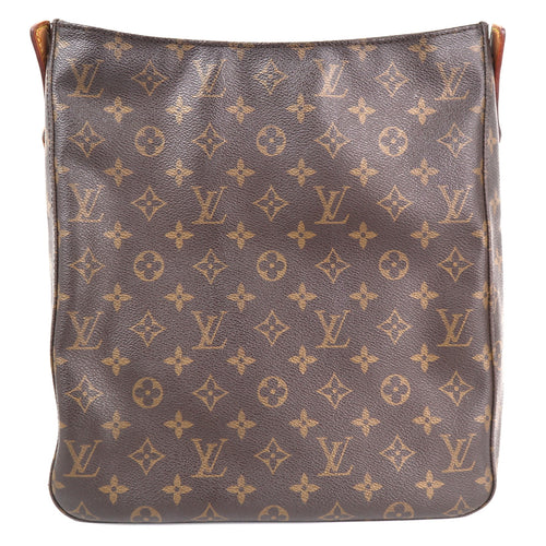 C2531 Louis Vuitton Shoulder Bag Looping GM Monogram | Pre-Owned Very Good Brown Monogram Coated Canvas, Leather Trim