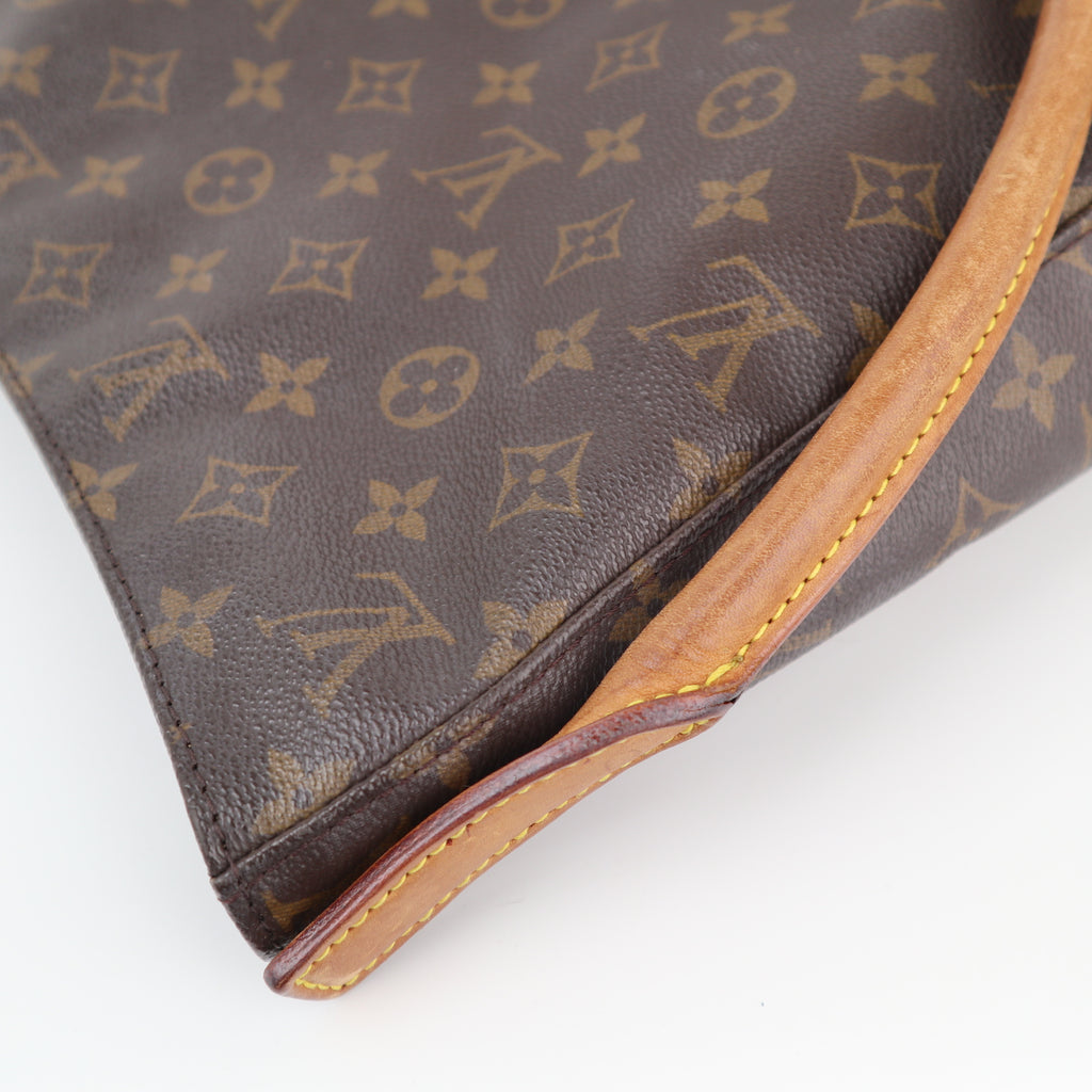C2531 Louis Vuitton Shoulder Bag Looping GM Monogram | Pre-Owned Very Good Brown Monogram Coated Canvas, Leather Trim