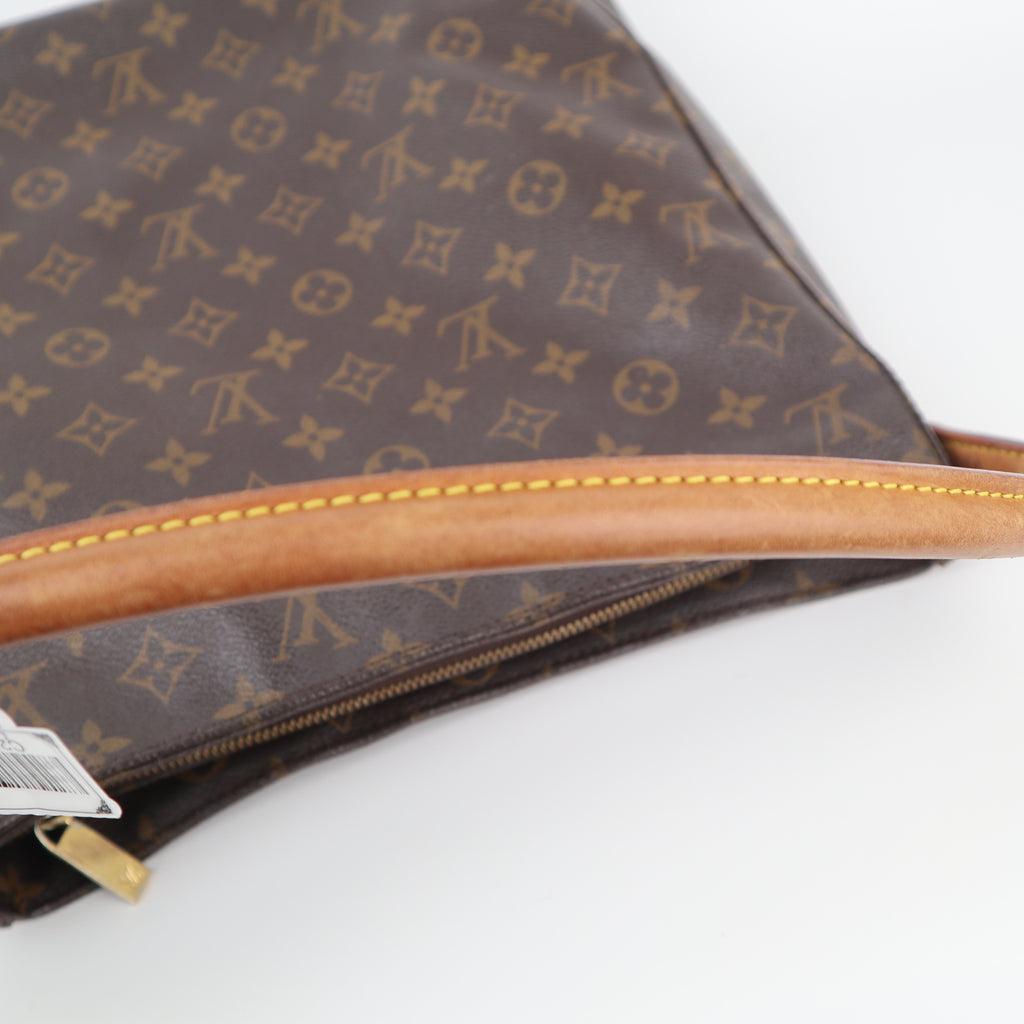 C2531 Louis Vuitton Shoulder Bag Looping GM Monogram | Pre-Owned Very Good Brown Monogram Coated Canvas, Leather Trim