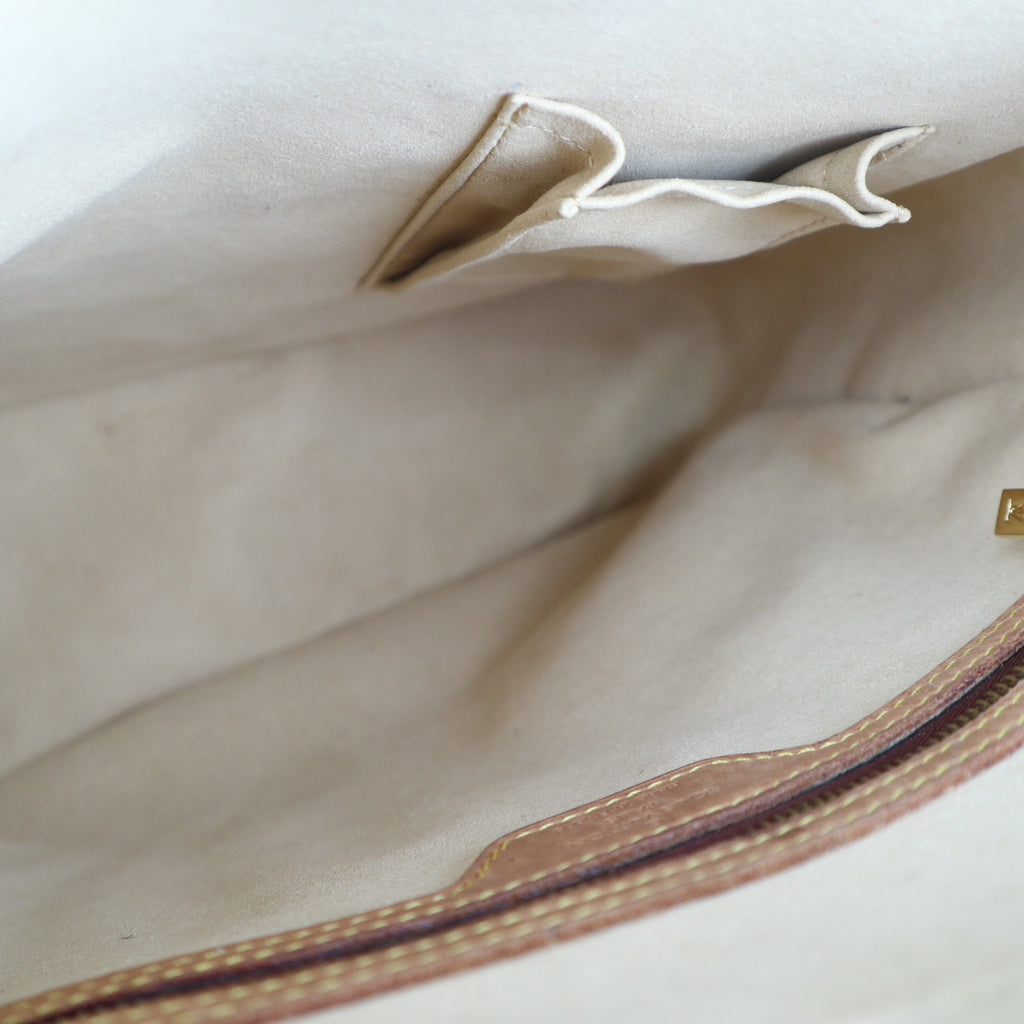 C2531 Louis Vuitton Shoulder Bag Looping GM Monogram | Pre-Owned Very Good Brown Monogram Coated Canvas, Leather Trim