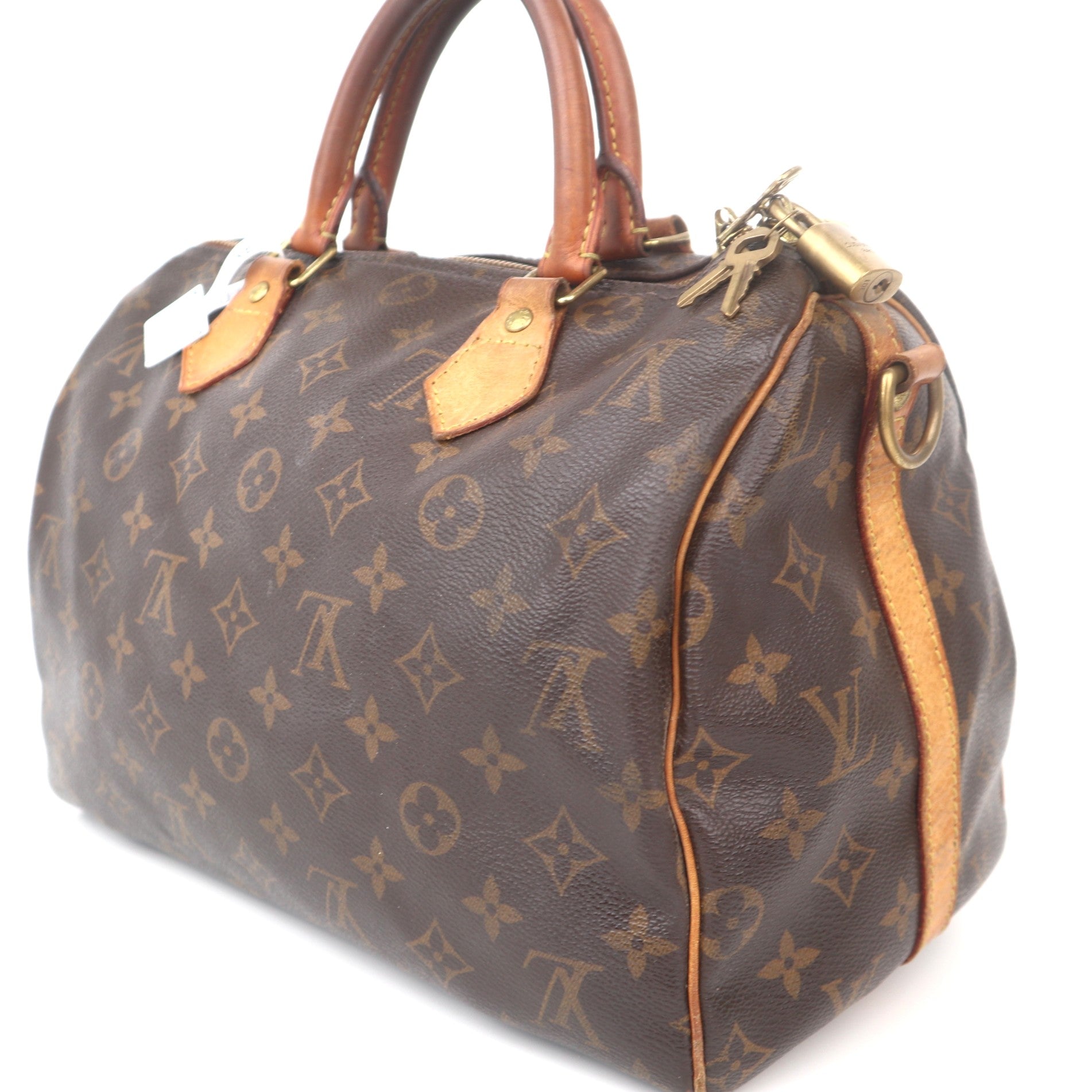 C1095 Louis Vuitton Louis Vuitton Monogram Canvas Speedy Bandouliere 30 Bag-Pre Owned