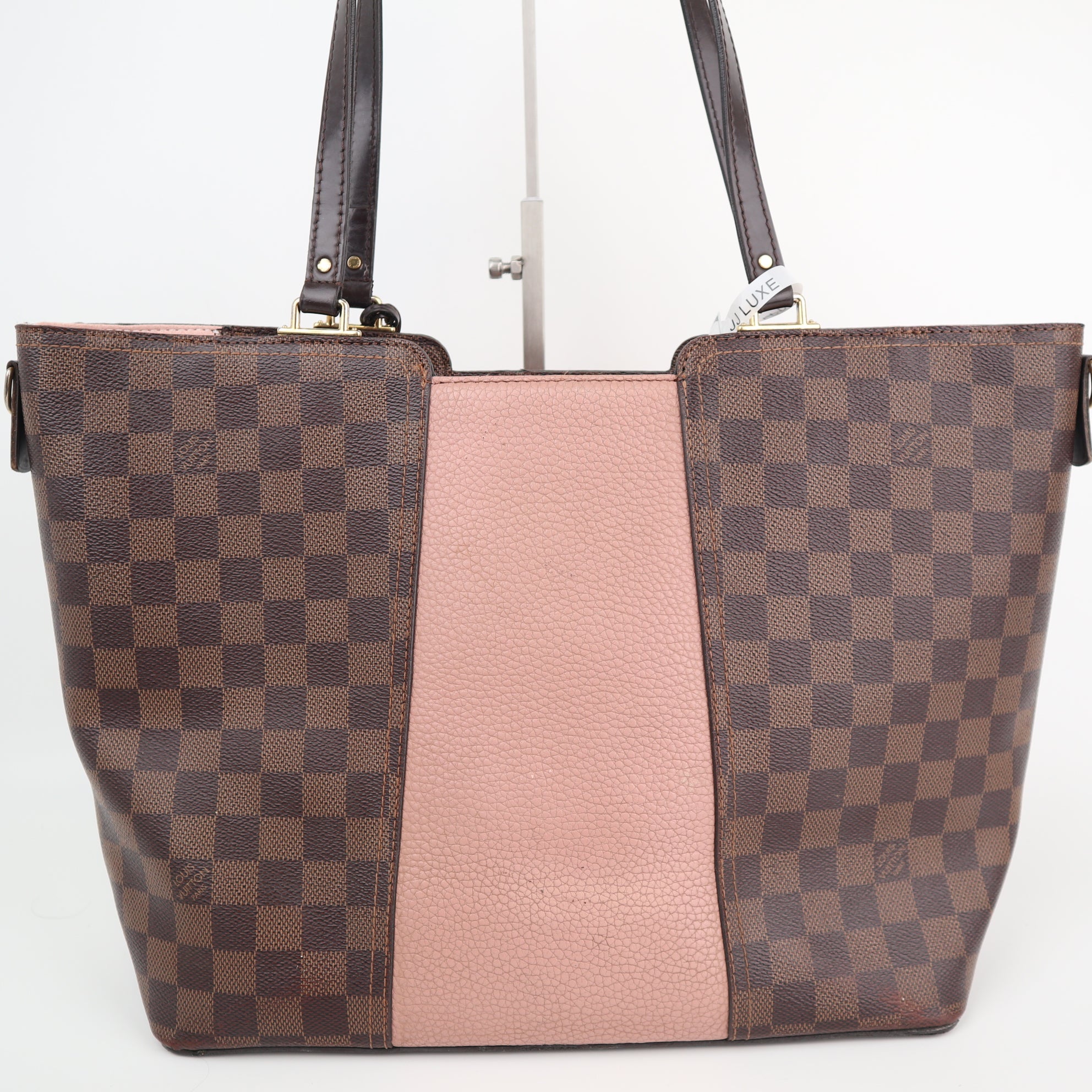 Louis Vuitton Damier Ebene Jersey Magnolia Shoulder Bag C1671 | Pre-Owned Very Good Brown Damier Ebene Canvas