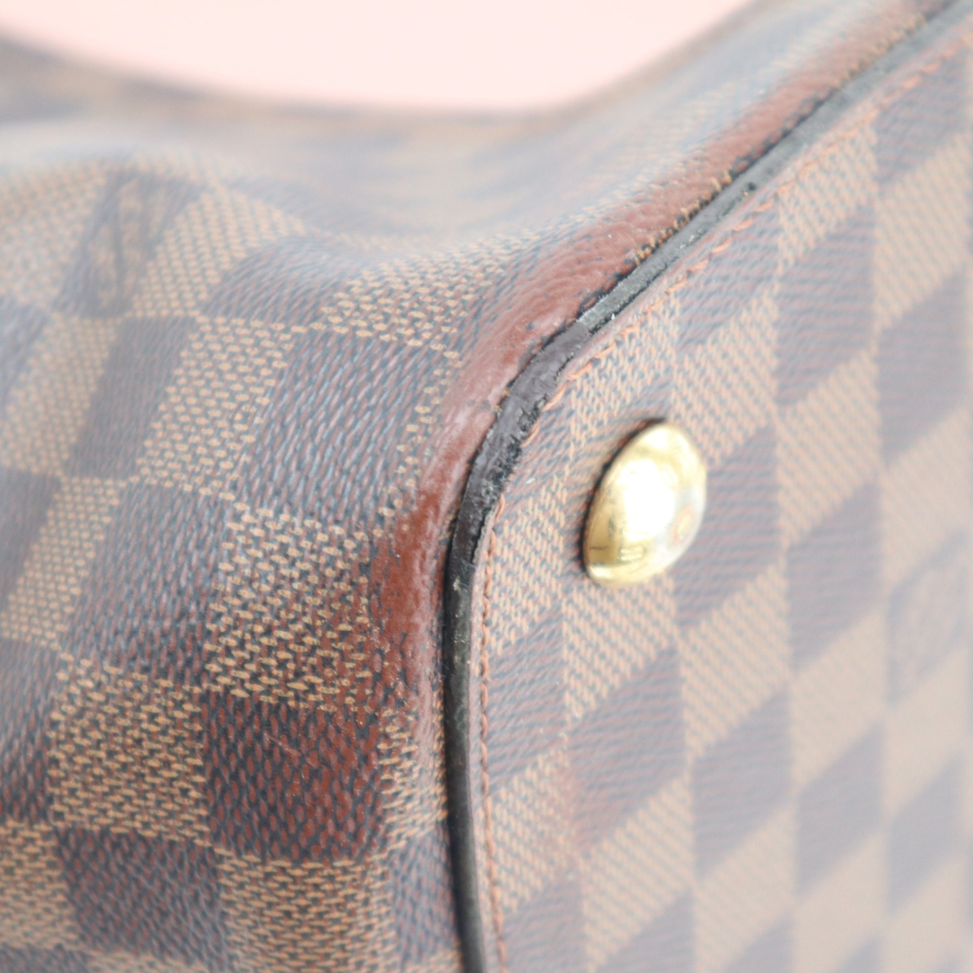 Louis Vuitton Damier Ebene Jersey Magnolia Shoulder Bag C1671 | Pre-Owned Very Good Brown Damier Ebene Canvas