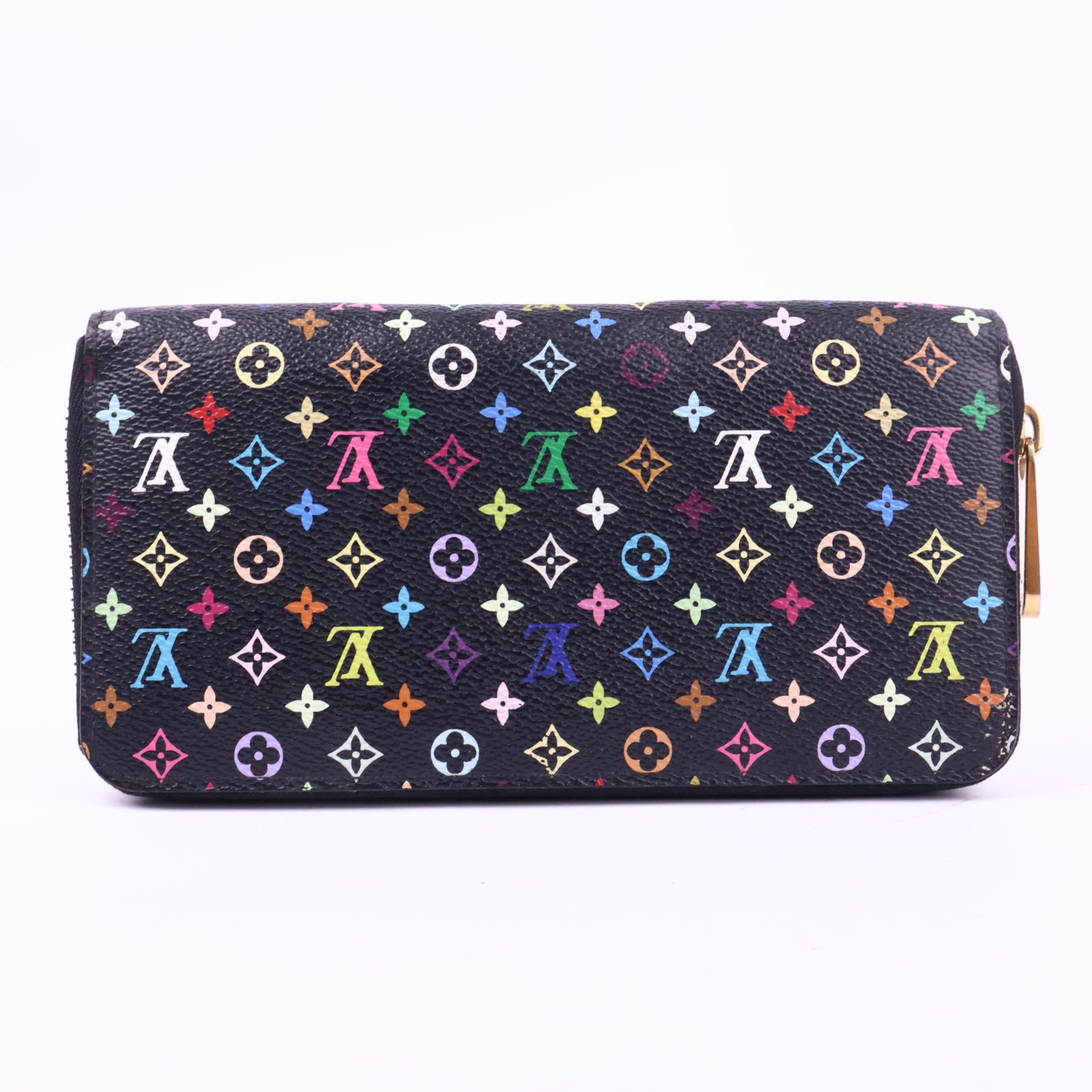 J2836 Louis Vuitton Wallet Monogram Multicolor Zipper Wallet | Pre-Owned Multicolor Monogram Multicolor Canvas
