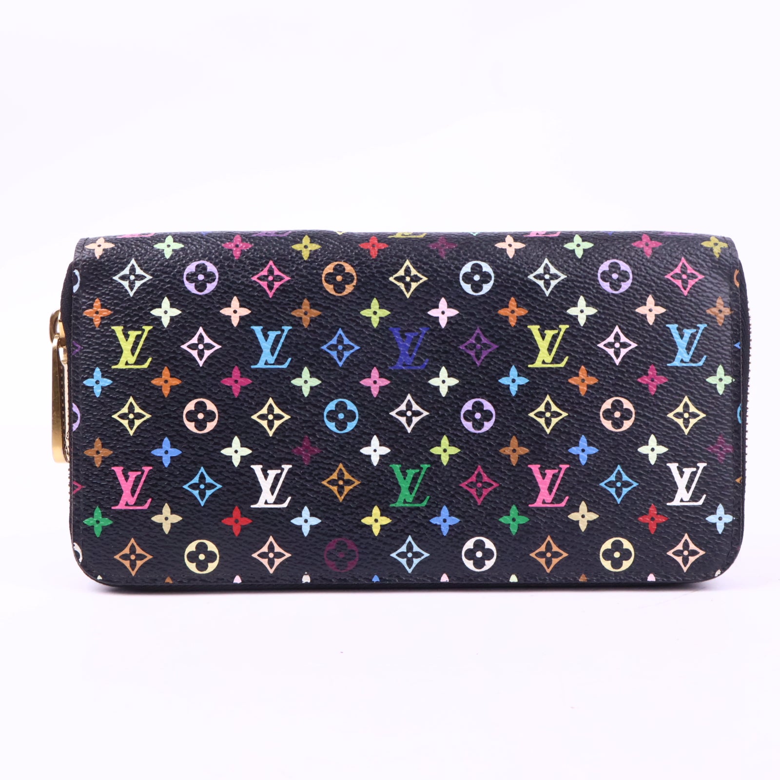 J2836 Louis Vuitton Wallet Monogram Multicolor Zipper Wallet | Pre-Owned Multicolor Monogram Multicolor Canvas