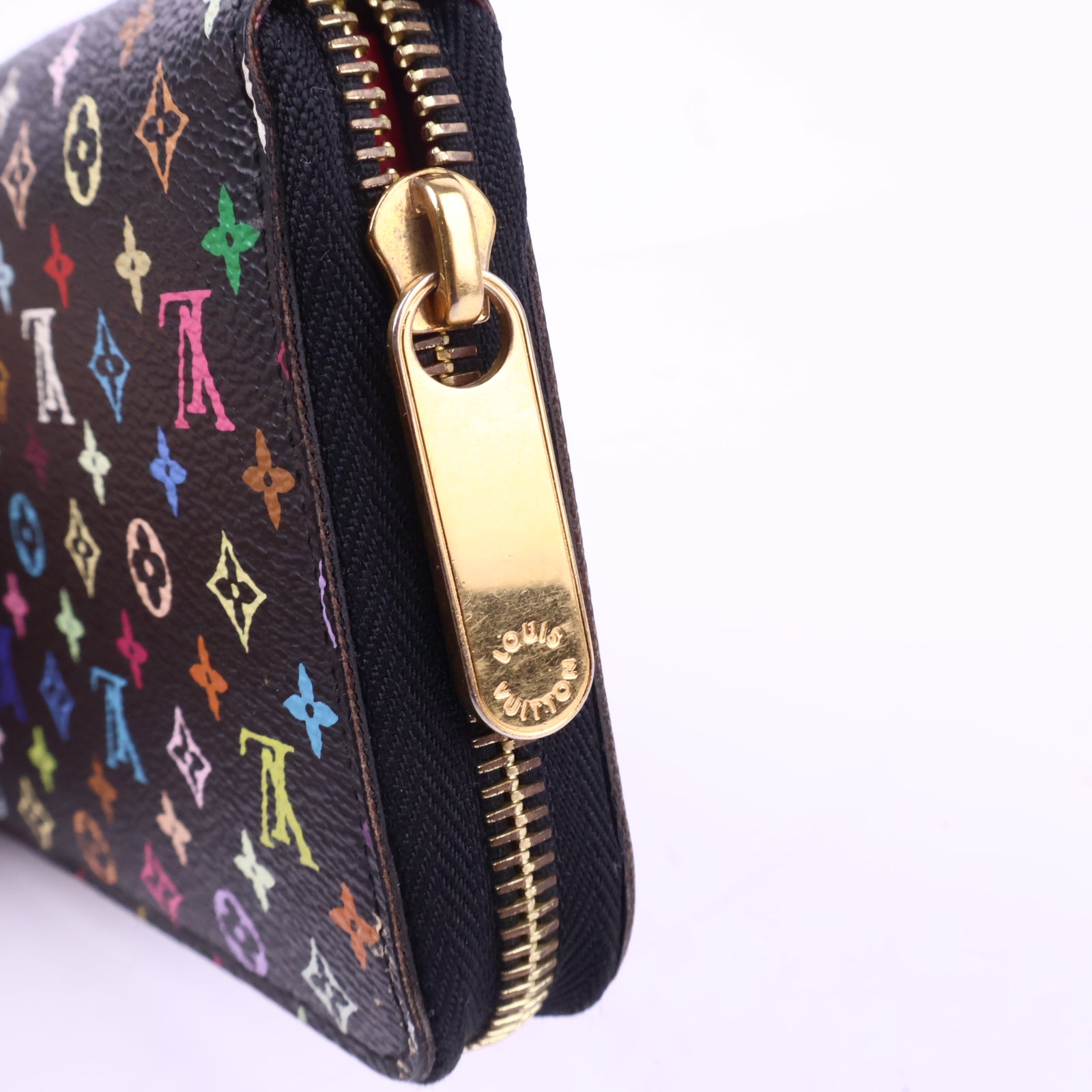 J2836 Louis Vuitton Wallet Monogram Multicolor Zipper Wallet | Pre-Owned Multicolor Monogram Multicolor Canvas