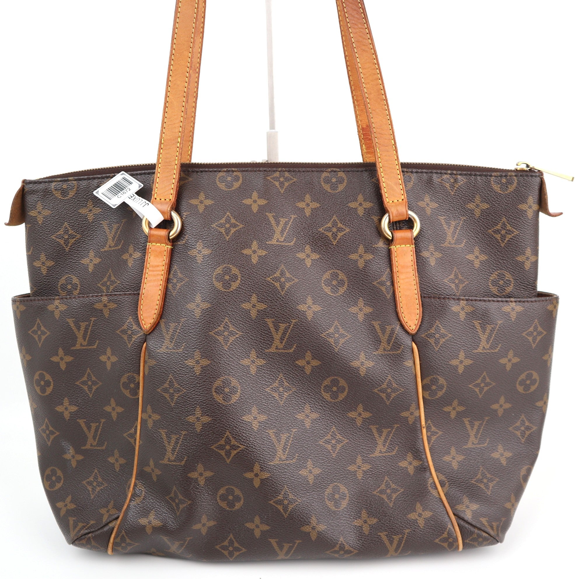 Louis Vuitton Monogram Canvas Totally MM Shoulder Bag C1672 | Pre-Owned Very Good Brown Monogram Canvas