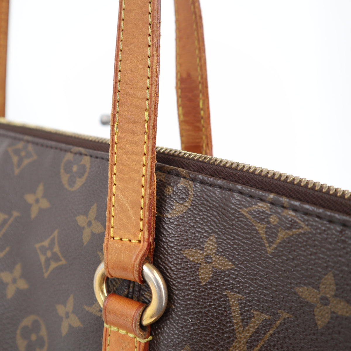 Louis Vuitton Monogram Canvas Totally MM Shoulder Bag C1672 | Pre-Owned Very Good Brown Monogram Canvas