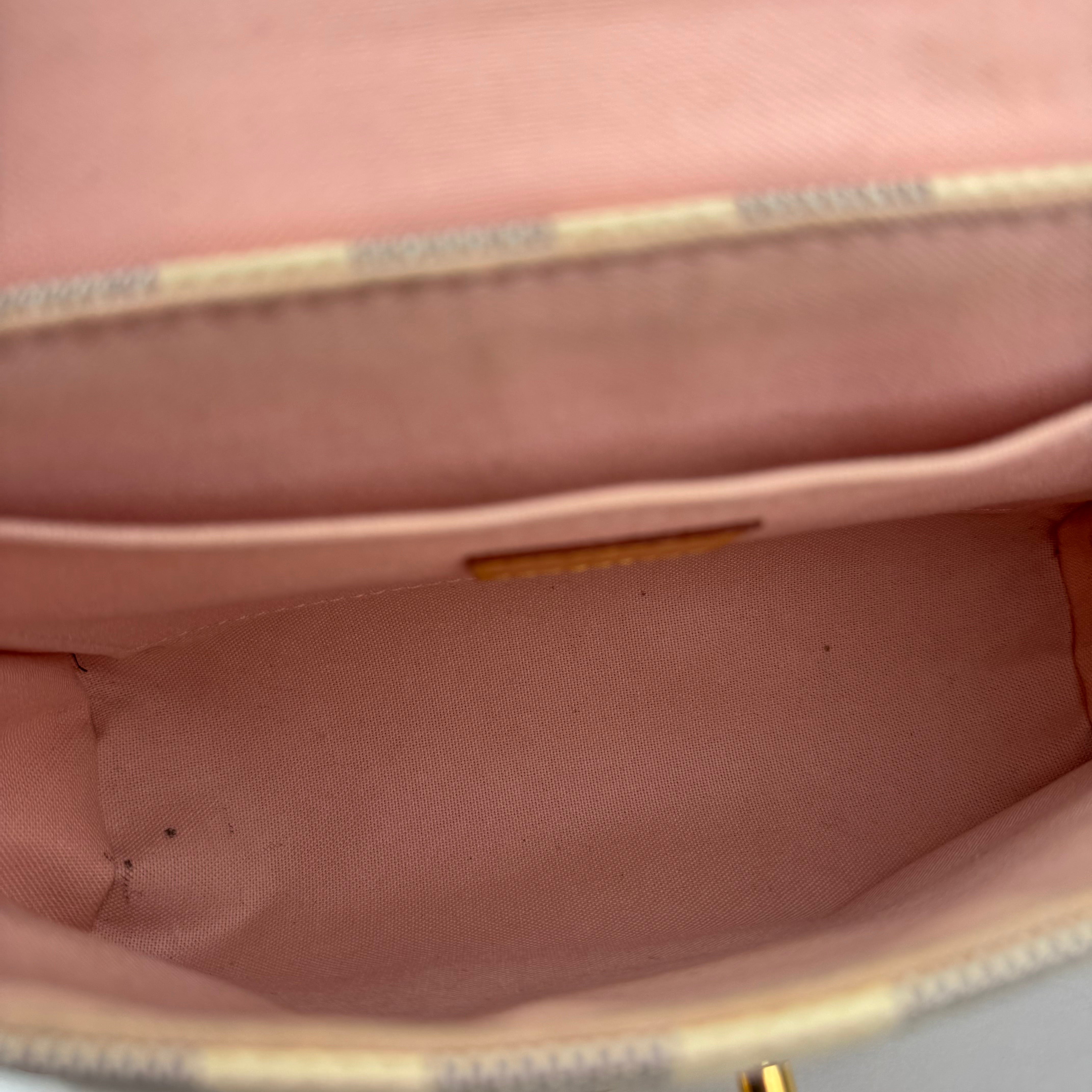 J1265 Louis Vuitton Croisette Handbag Damier- Pre Owned