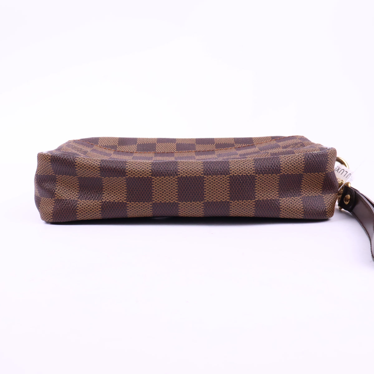 J2829 Louis Vuitton Clutch Bag Damier Ebene Saint Paul Pochette | Pre-Owned Brown Damier Ebene Canvas
