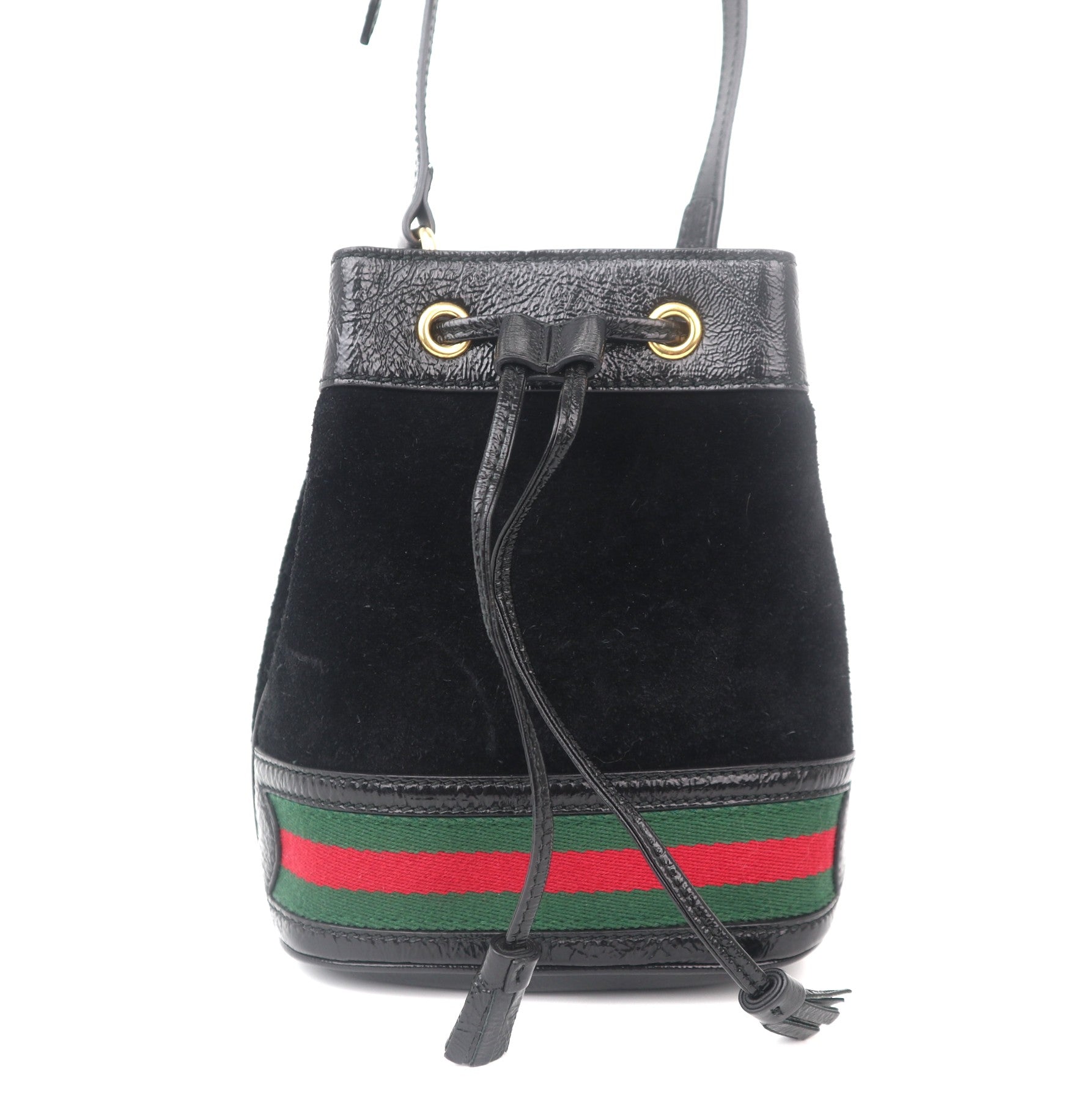 C1100 Gucci  Ophidia Suede Small bucket bag-Pre Owned