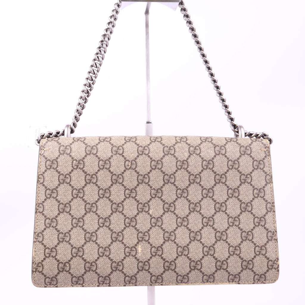 J2840 Gucci Crossbody Bag GG Canvas Dionysus | Pre-Owned Beige / Brown GG Canvas Canvas