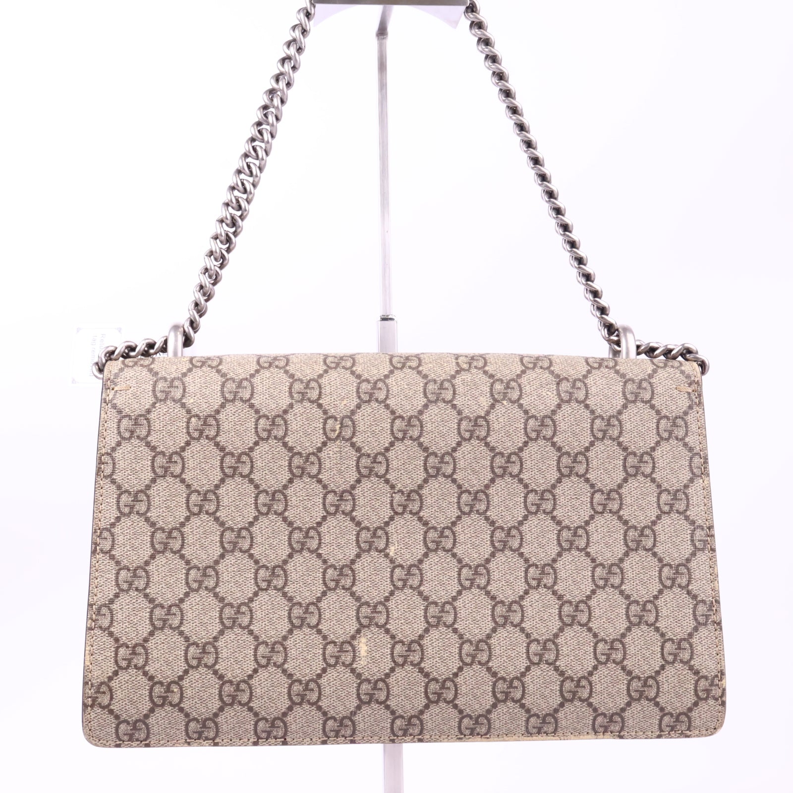 J2840 Gucci Crossbody Bag GG Canvas Dionysus | Pre-Owned Beige / Brown GG Canvas Canvas
