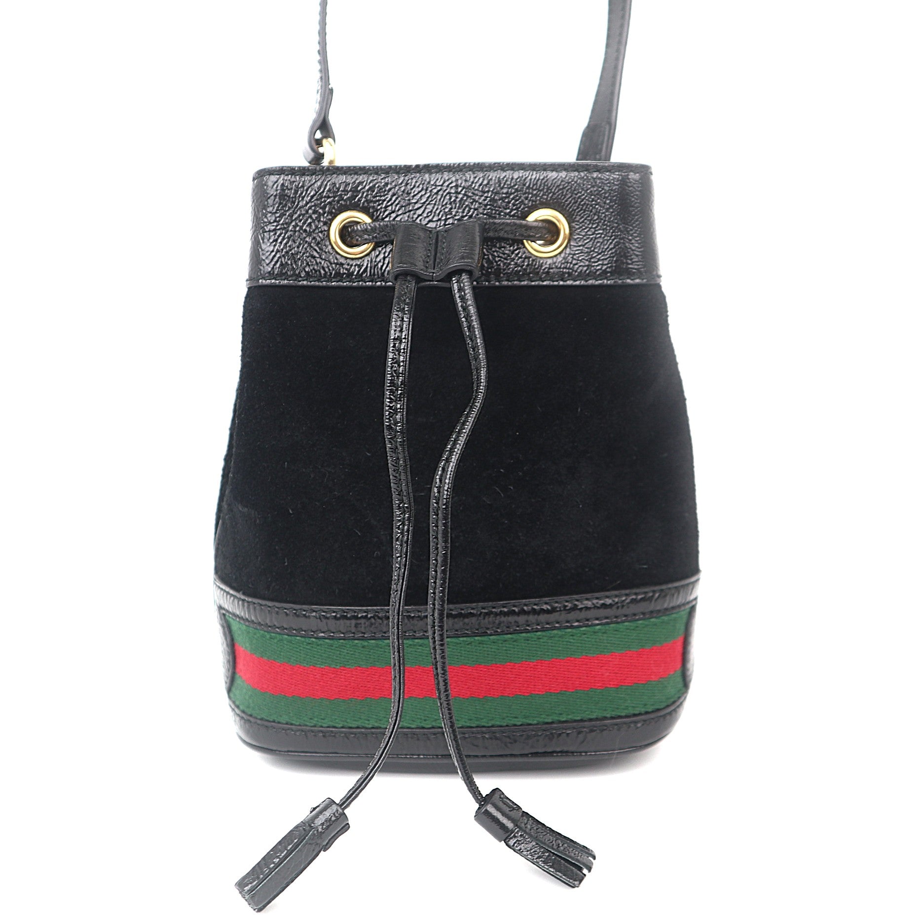 C1100 Gucci  Ophidia Suede Small bucket bag-Pre Owned
