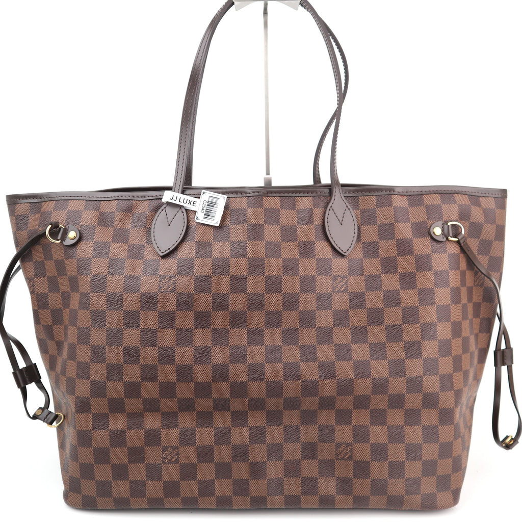 C2540R Louis Vuitton Tote Bag Neverfull GM | Pre-Owned Excellent Brown Damier Ebene Canvas