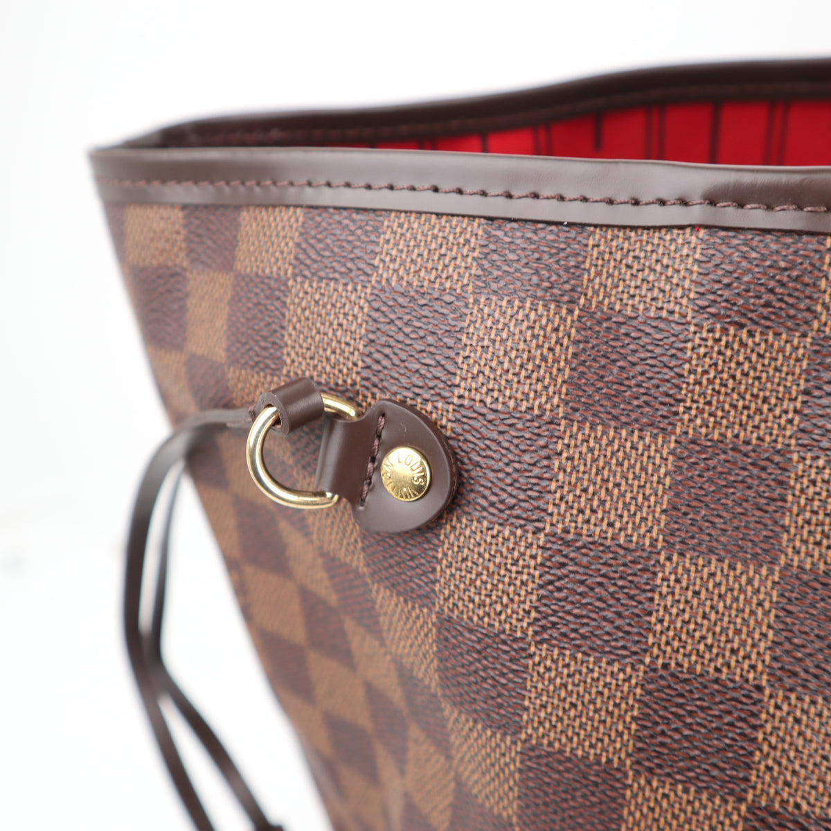 C2540R Louis Vuitton Tote Bag Neverfull GM | Pre-Owned Excellent Brown Damier Ebene Canvas