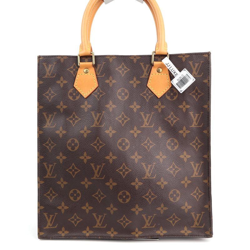 Louis Vuitton Monogram Canvas Sac Plat PM Shoulder Bag C1676R | Pre-Owned Very Good Brown Monogram Canvas