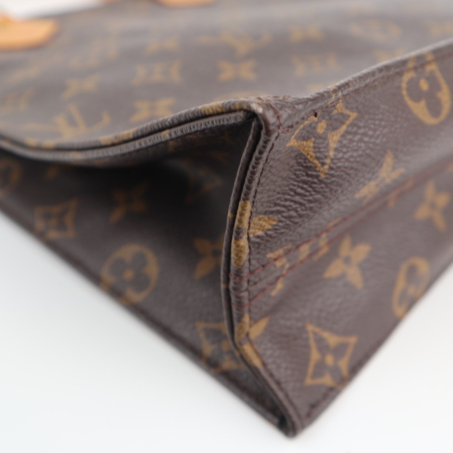 Louis Vuitton Monogram Canvas Sac Plat PM Shoulder Bag C1676R | Pre-Owned Very Good Brown Monogram Canvas