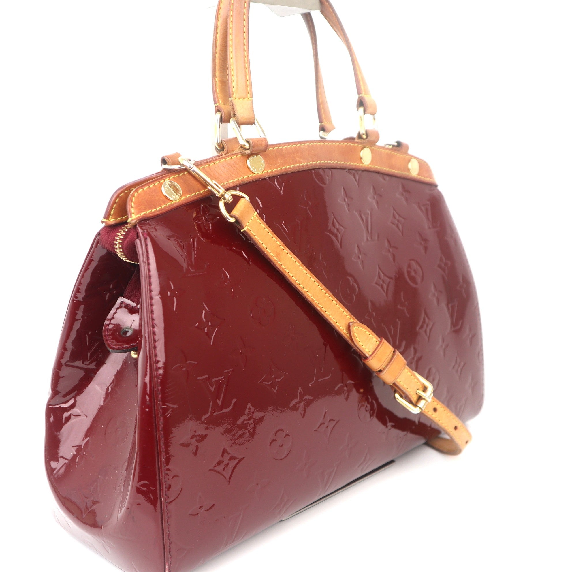 C1102 Louis Vuitton  Amarante two-way Handbag Red -Pre-Owned