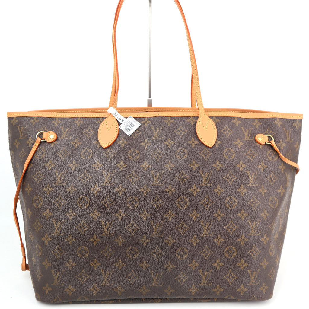 C2542R Louis Vuitton Tote Bag Neverfull GM | Pre-Owned Excellent Brown Monogram Canvas