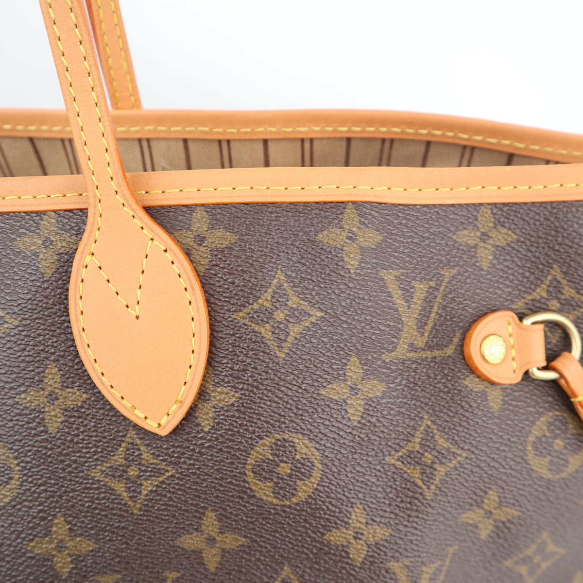 C2542R Louis Vuitton Tote Bag Neverfull GM | Pre-Owned Excellent Brown Monogram Canvas