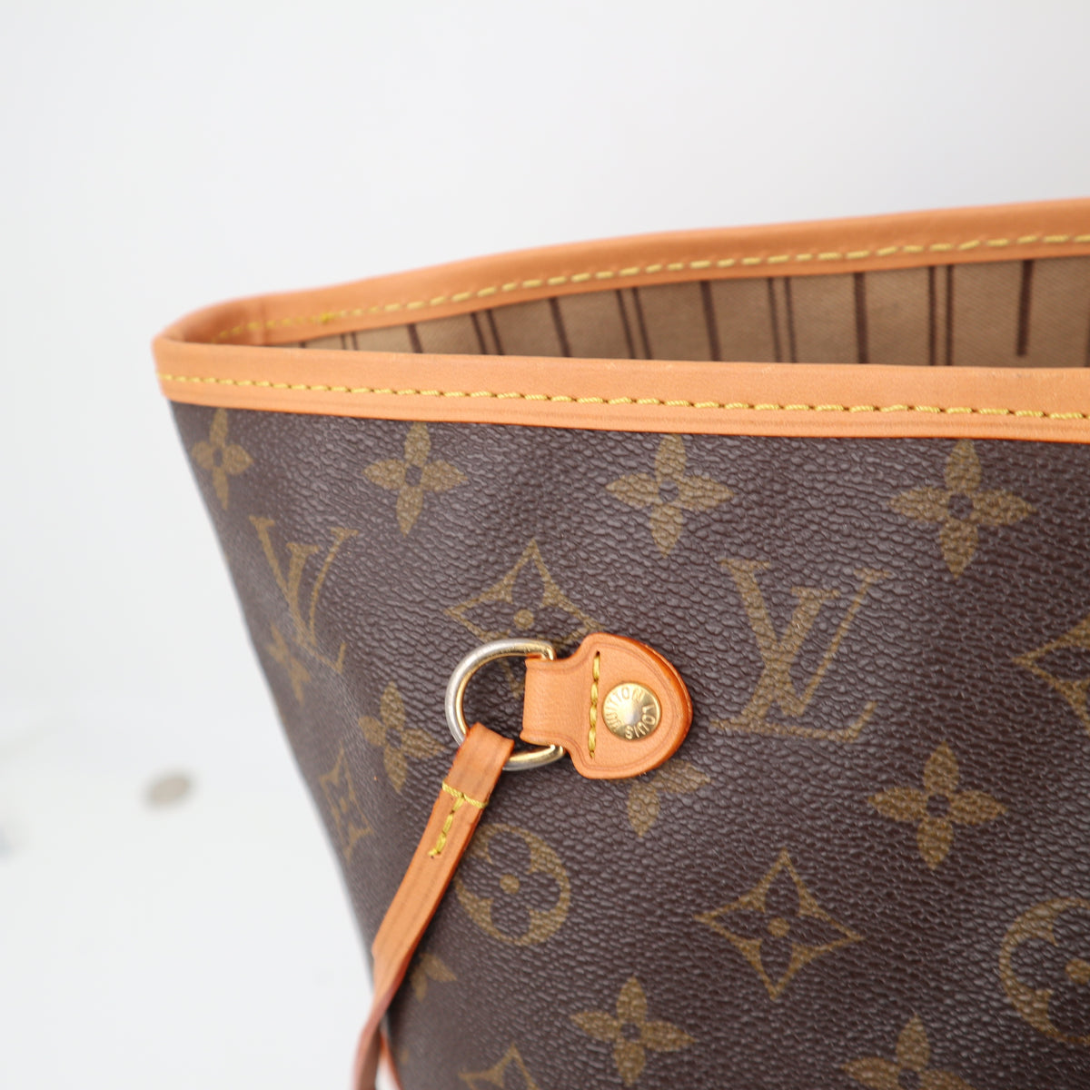 C2542R Louis Vuitton Tote Bag Neverfull GM | Pre-Owned Excellent Brown Monogram Canvas