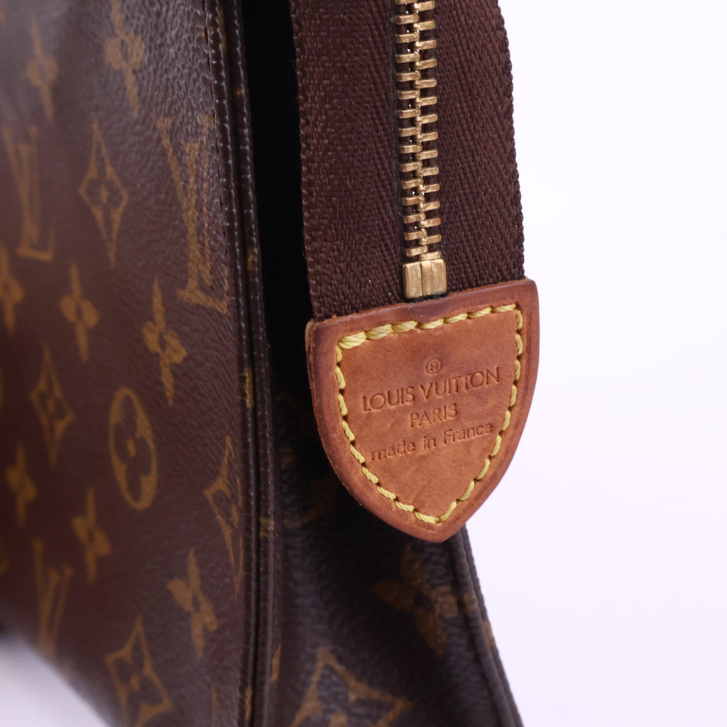 J2843 Louis Vuitton Mini Bag Monogram Toiletry Pouch | Pre-Owned Brown Monogram Canvas