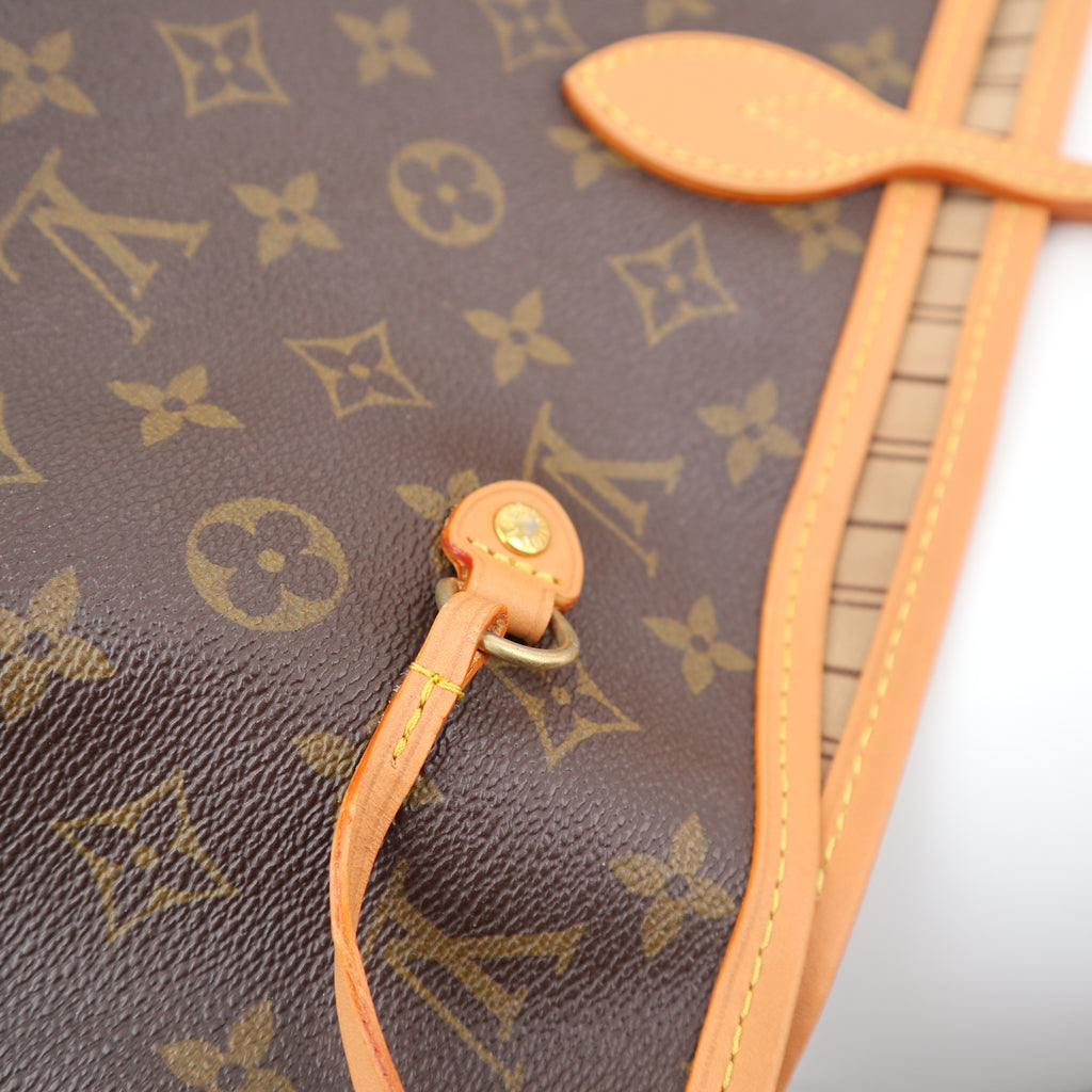 C2542R Louis Vuitton Tote Bag Neverfull GM | Pre-Owned Excellent Brown Monogram Canvas