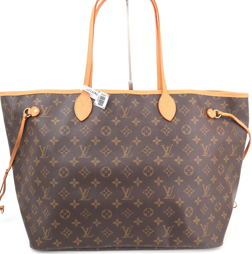 C2543R Louis Vuitton Tote Bag Neverfull GM | Pre-Owned Excellent Brown Monogram Canvas