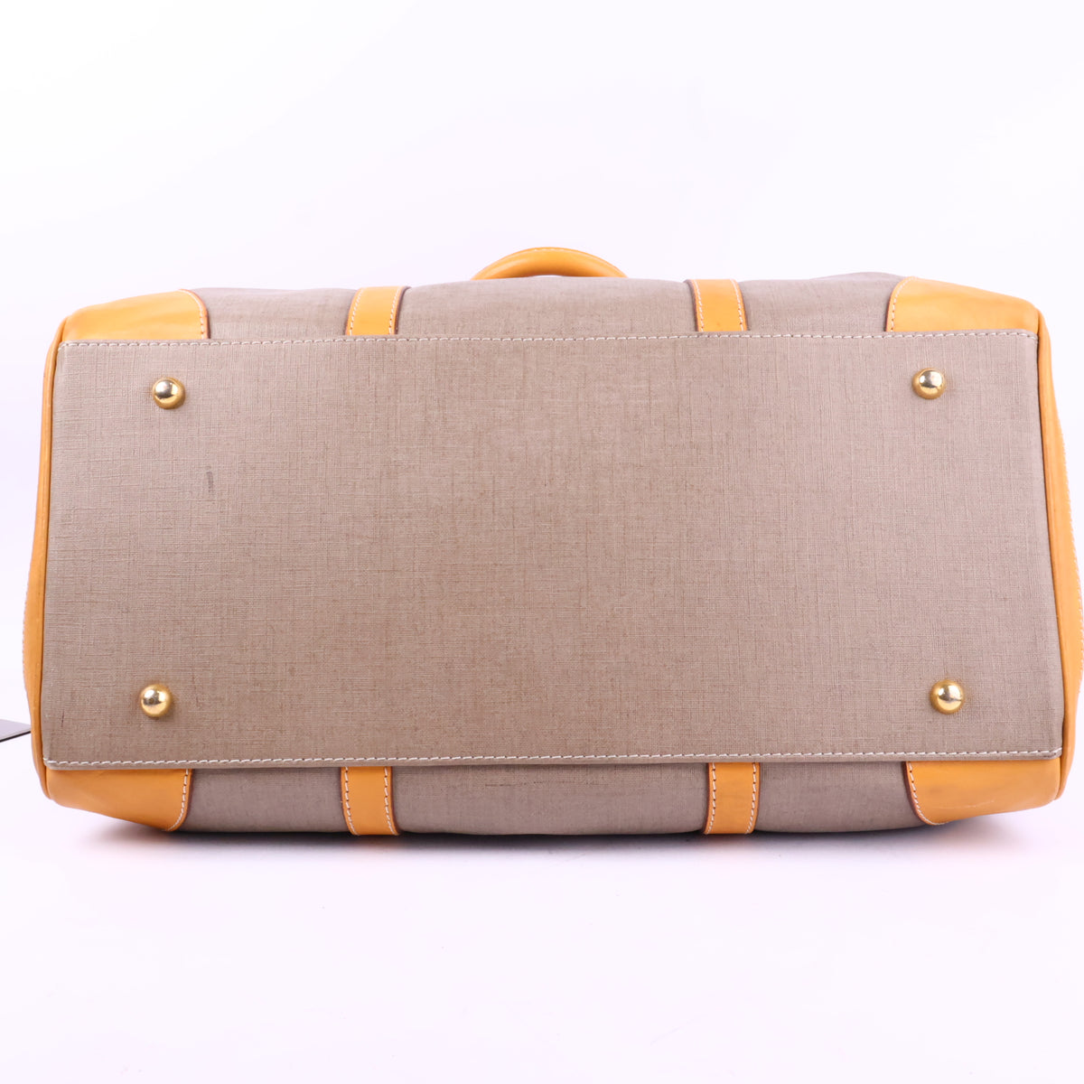 J2919 Christian Dior Traval Bag Boston | Pre-Owned Excellent Canvas, Leather