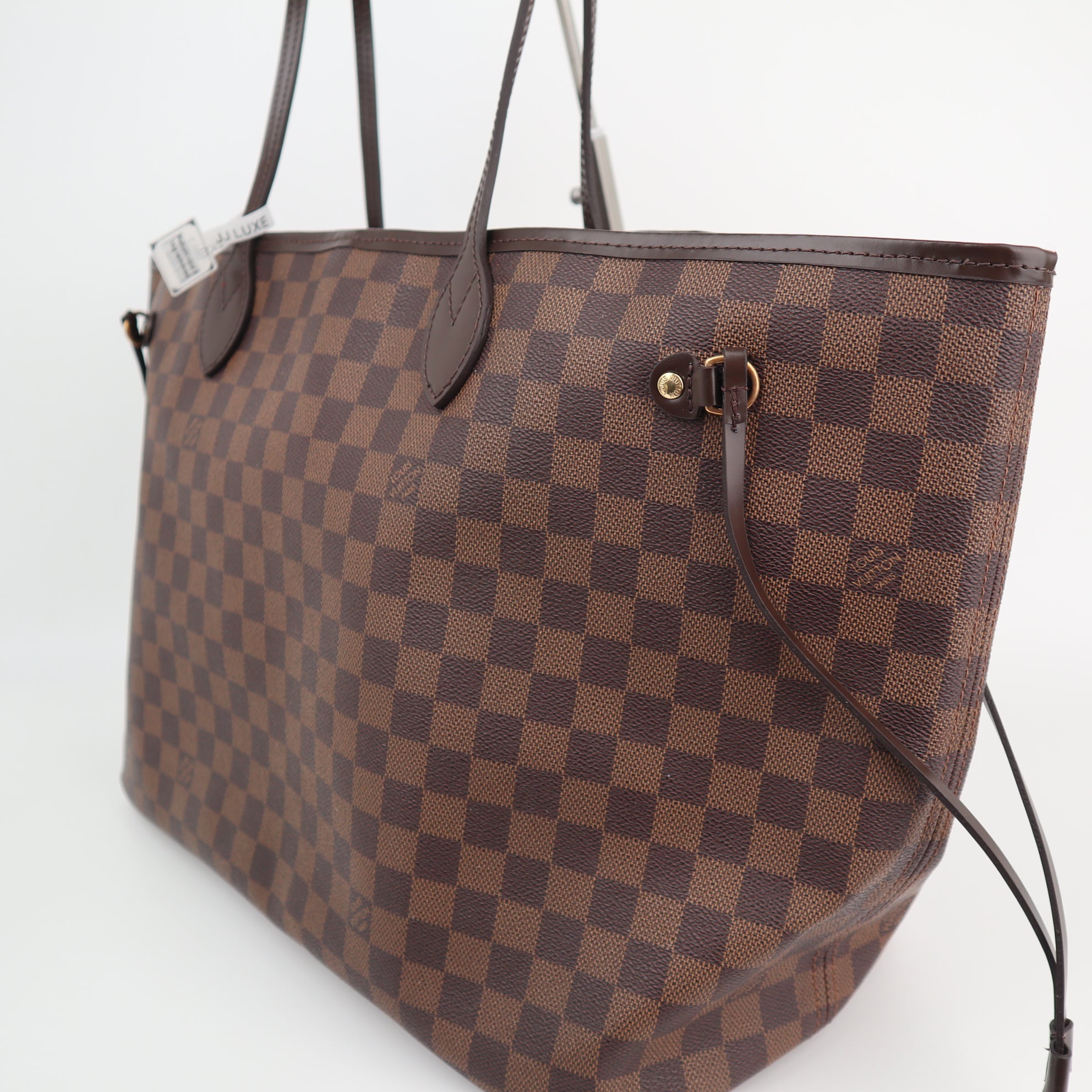 Louis Vuitton Damier Ebene Neverfull GM Shoulder Bag C1680R | Pre-Owned Excellent Brown Damier Ebene Canvas
