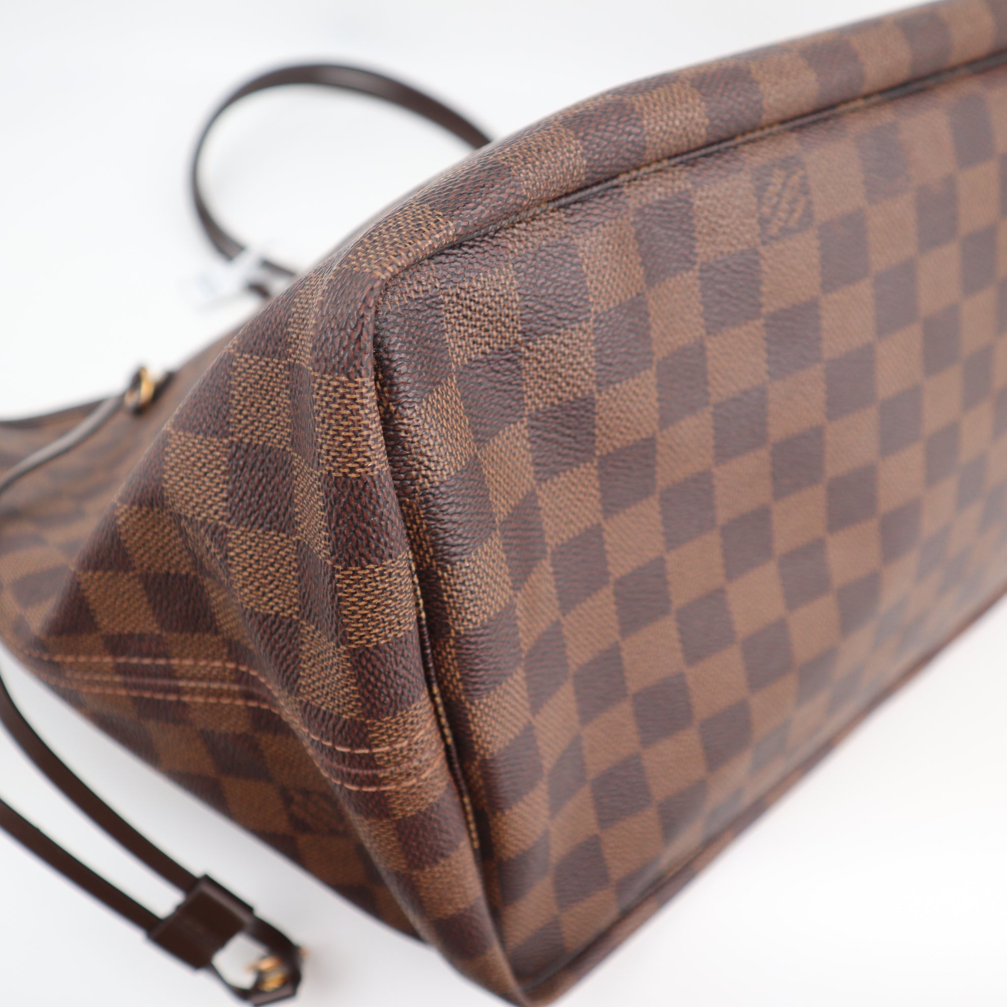 Louis Vuitton Damier Ebene Neverfull GM Shoulder Bag C1680R | Pre-Owned Excellent Brown Damier Ebene Canvas