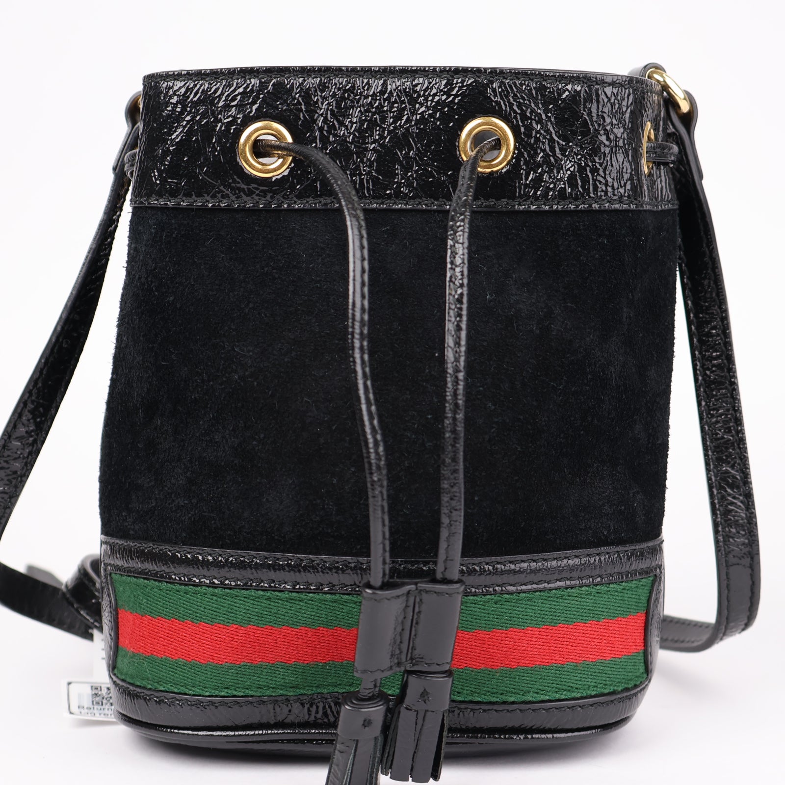 J1368 Gucci Small Suede Ophidia Bucket- Pre Owned