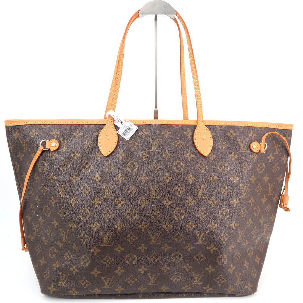 C2548R Louis Vuitton Tote Bag Neverfull GM | Pre-Owned Very Good Brown Monogram Canvas
