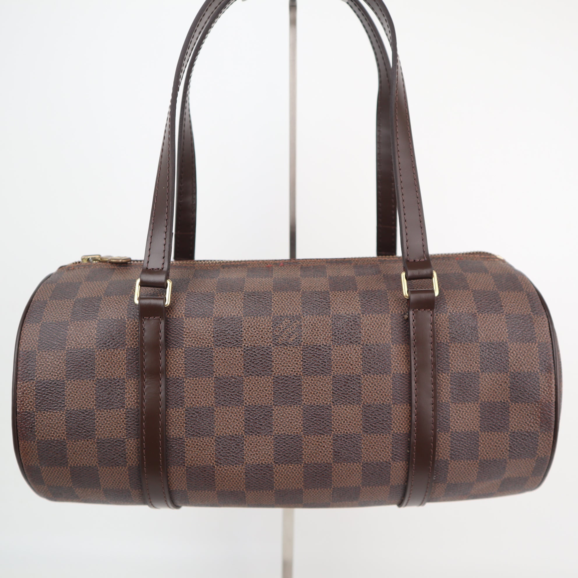 Louis Vuitton Damier Ebene Papillon 30 Shoulder Bag C1683R | Pre-Owned Very Good Brown Damier Ebene Canvas