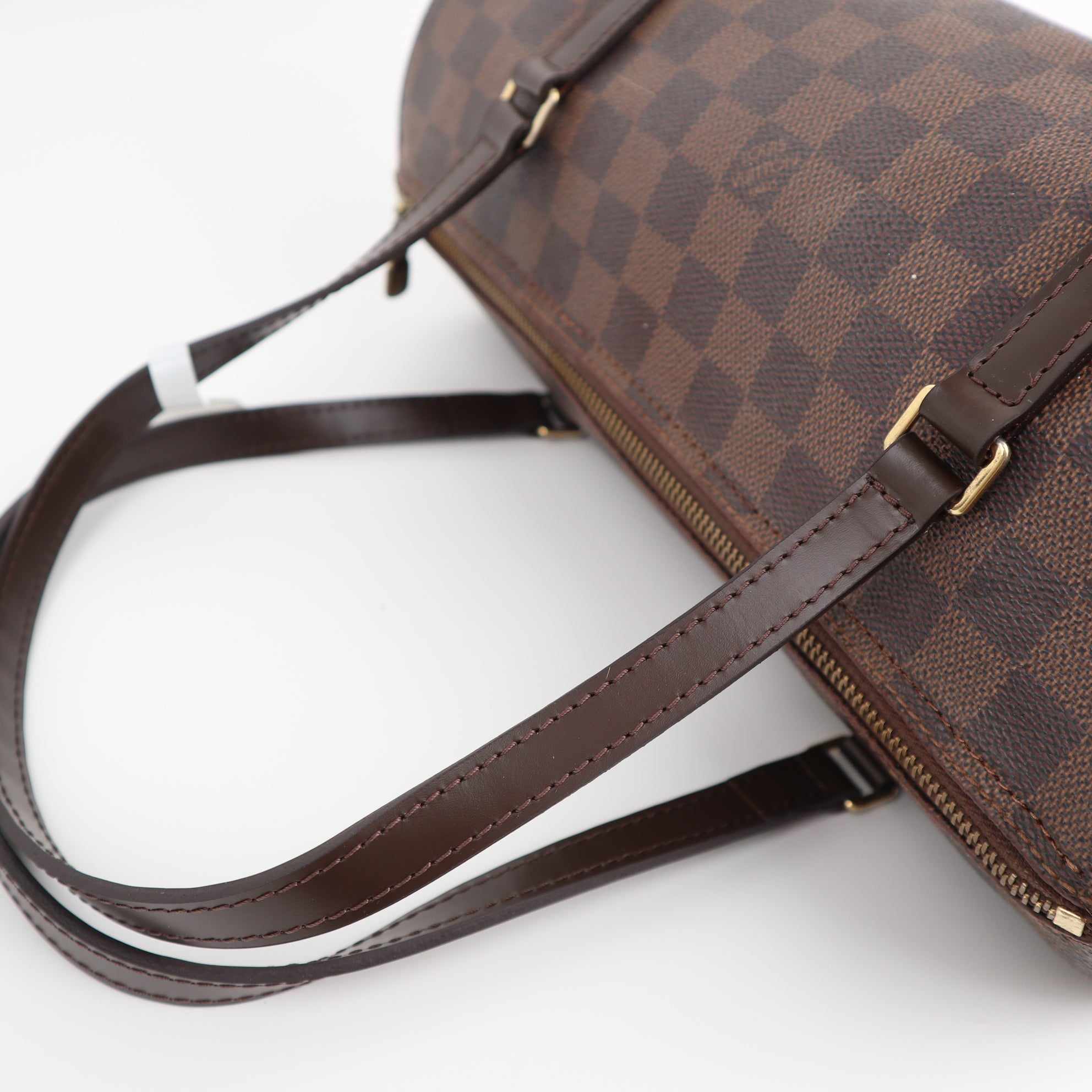 Louis Vuitton Damier Ebene Papillon 30 Shoulder Bag C1683R | Pre-Owned Very Good Brown Damier Ebene Canvas