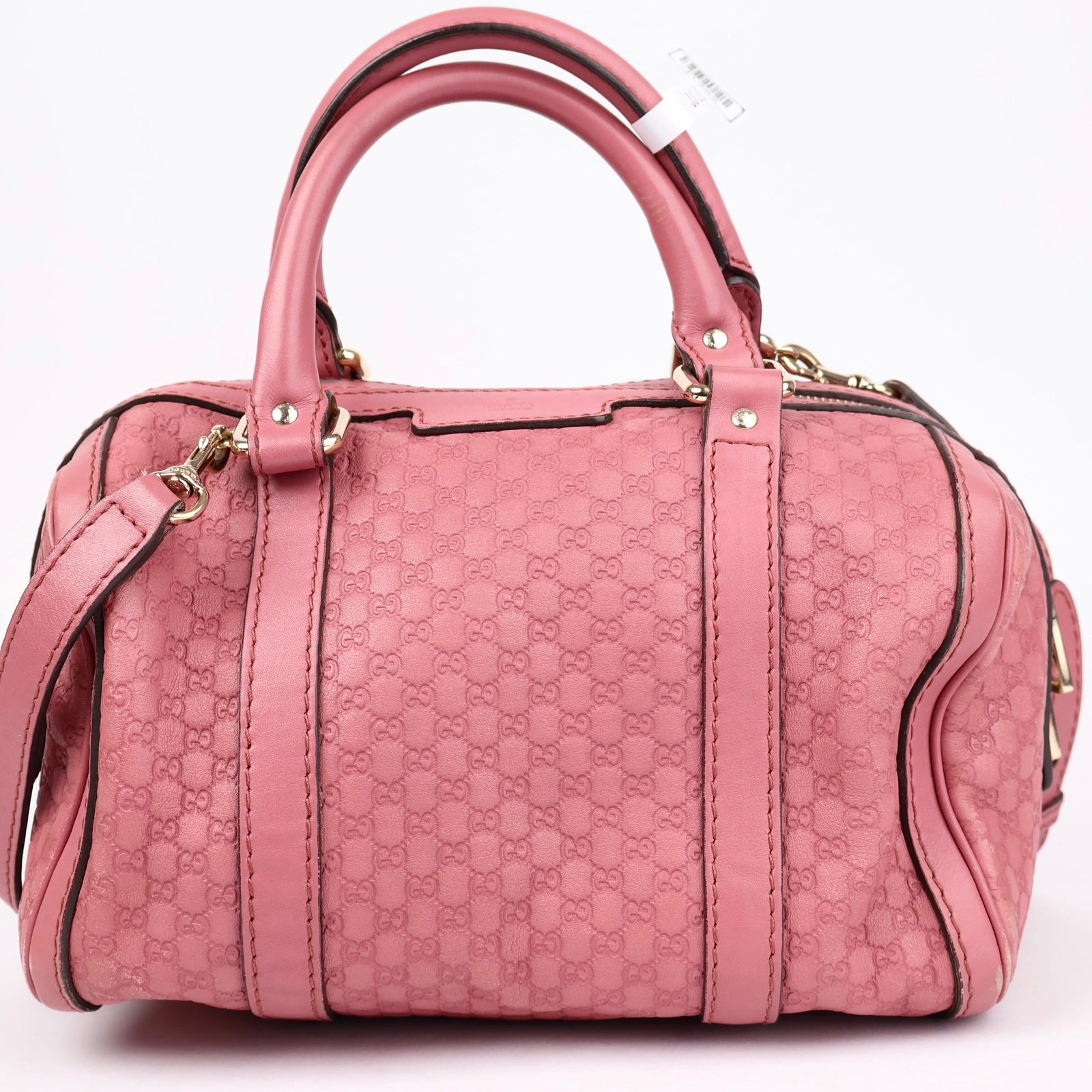J1362 Gucci Microguccissima Boston Bag- Pre Owned