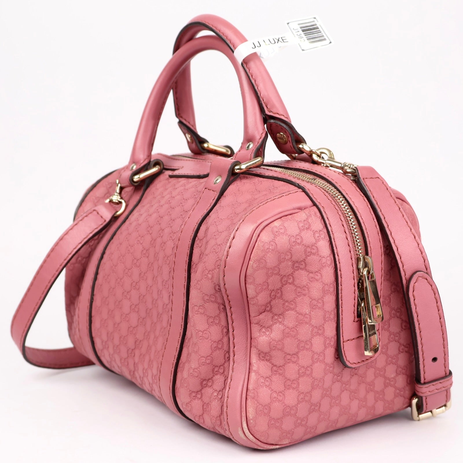 J1362 Gucci Microguccissima Boston Bag- Pre Owned